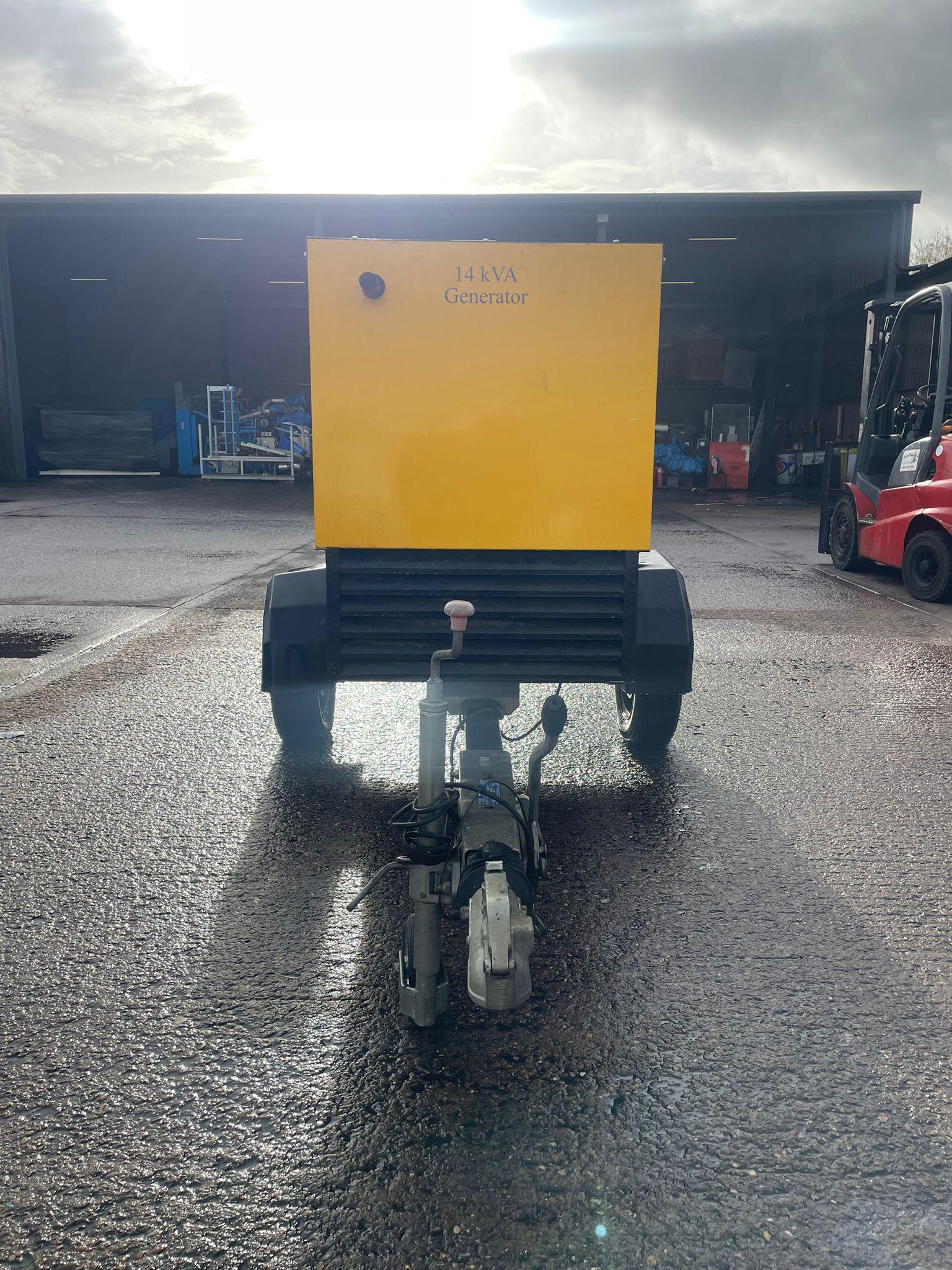 15.5kVA  Kubota used generator