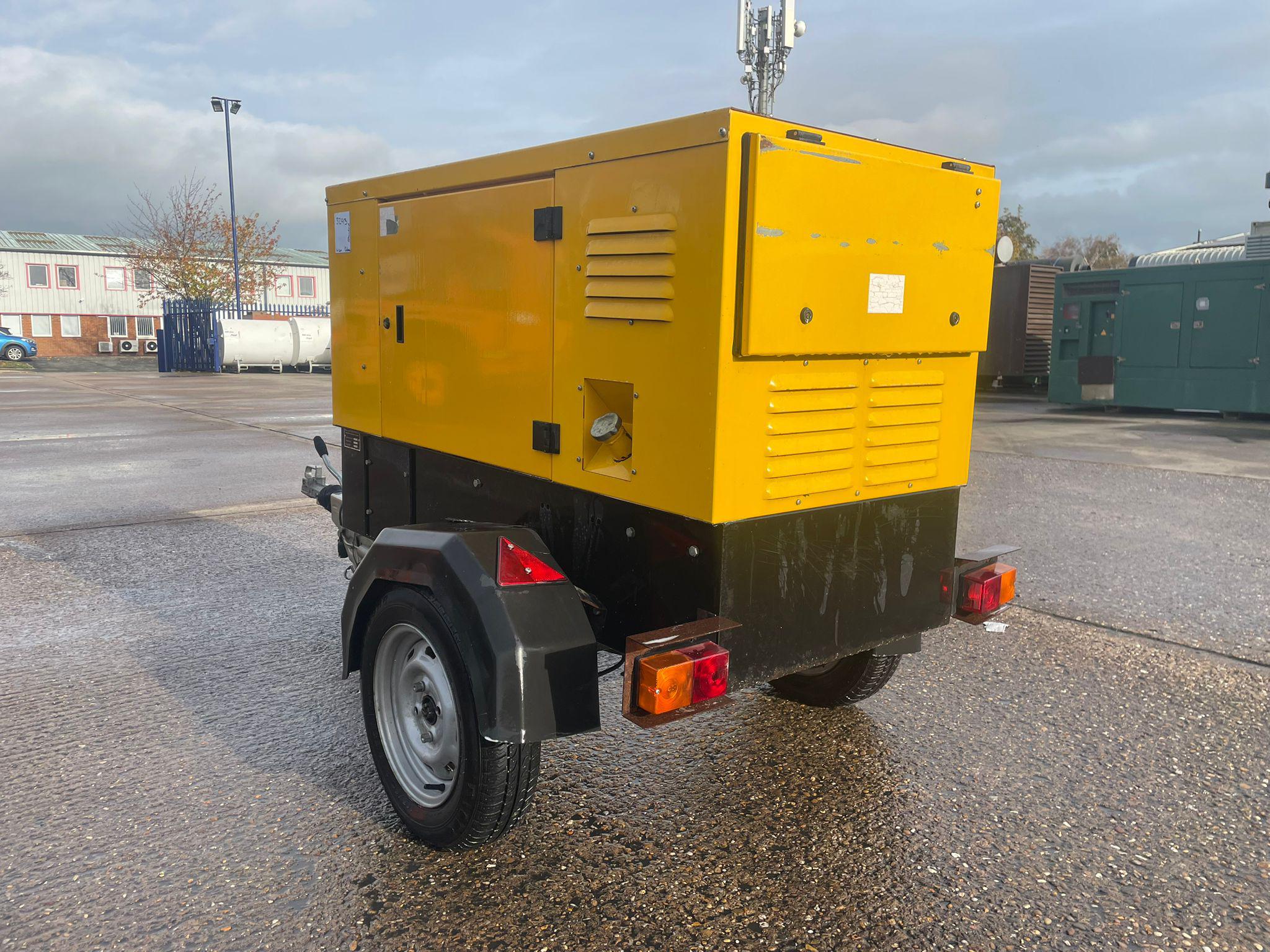 15.5kVA  Kubota used generator