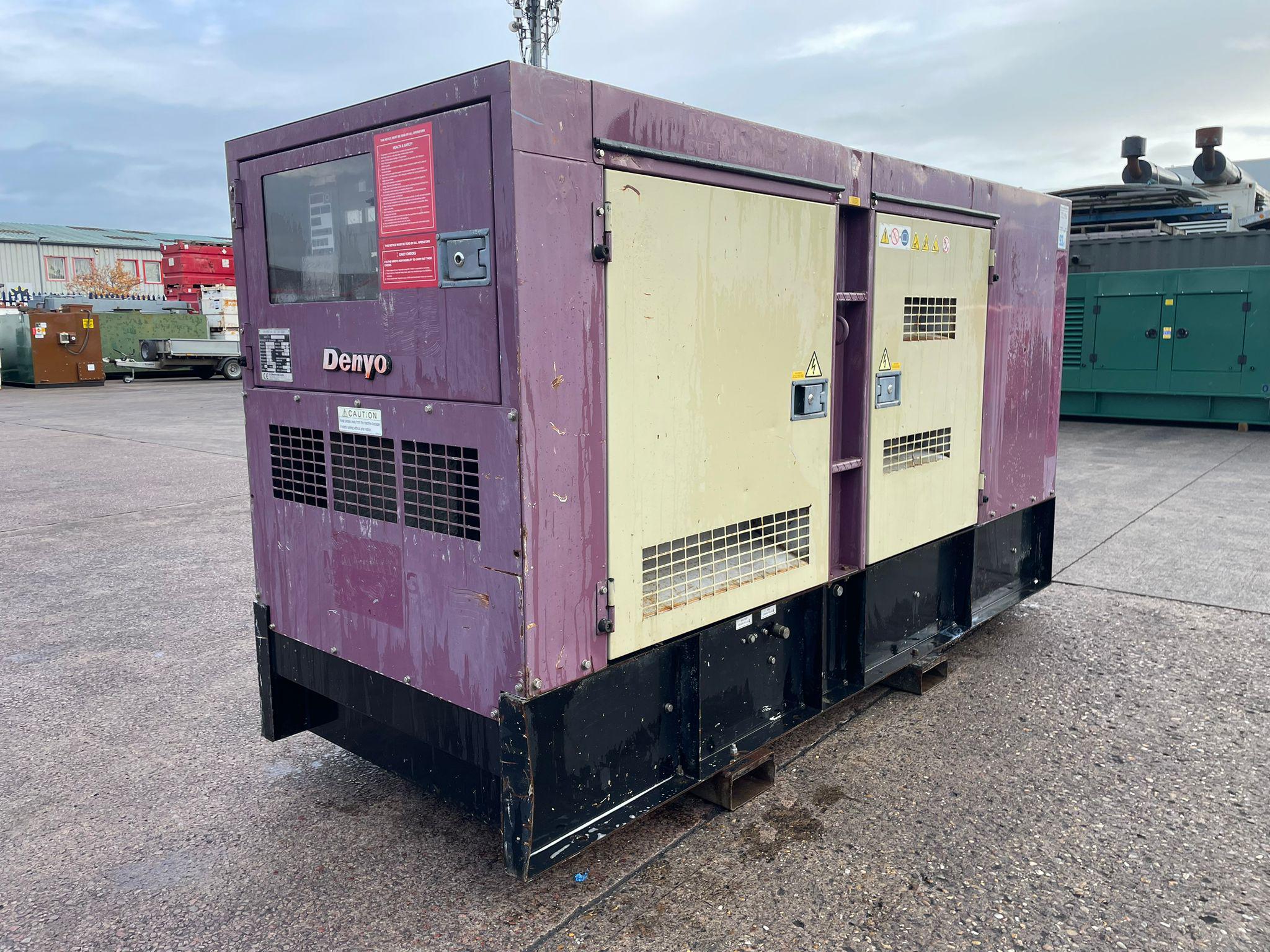 110kVA Denyo  Isuzu  used generator