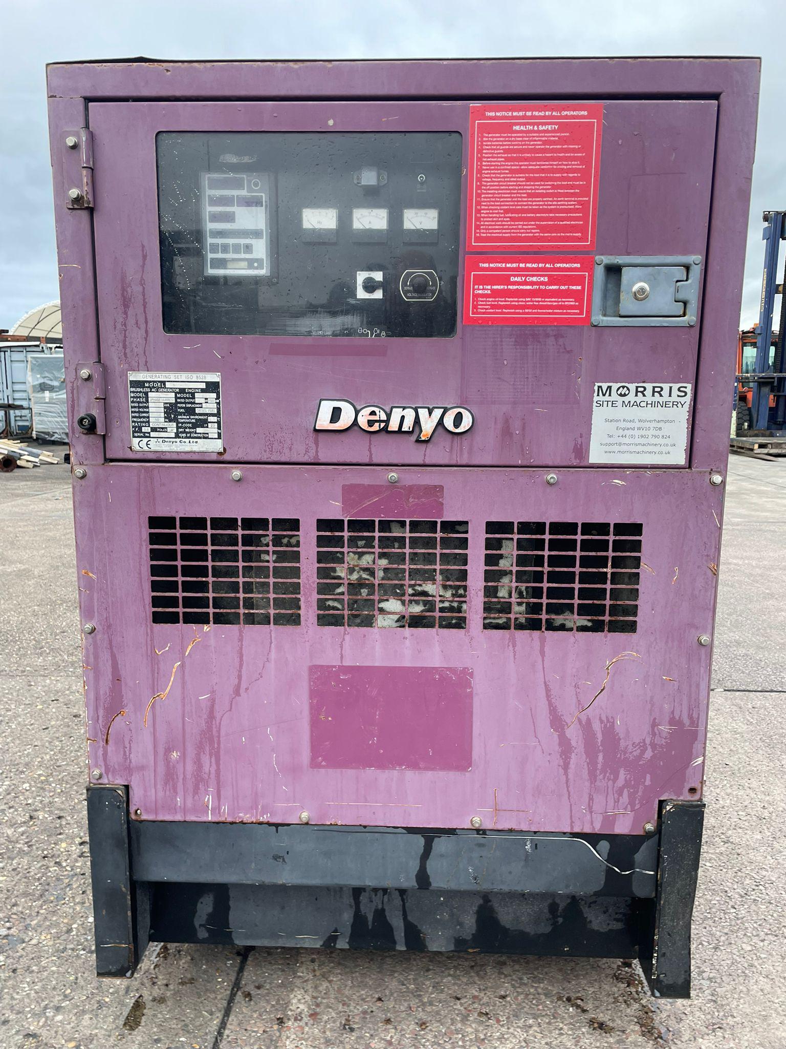110kVA Denyo  Isuzu  used generator