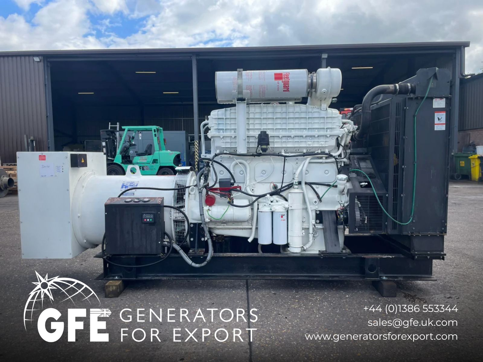 330kVA Volvo TWD1211G Open Used Generator