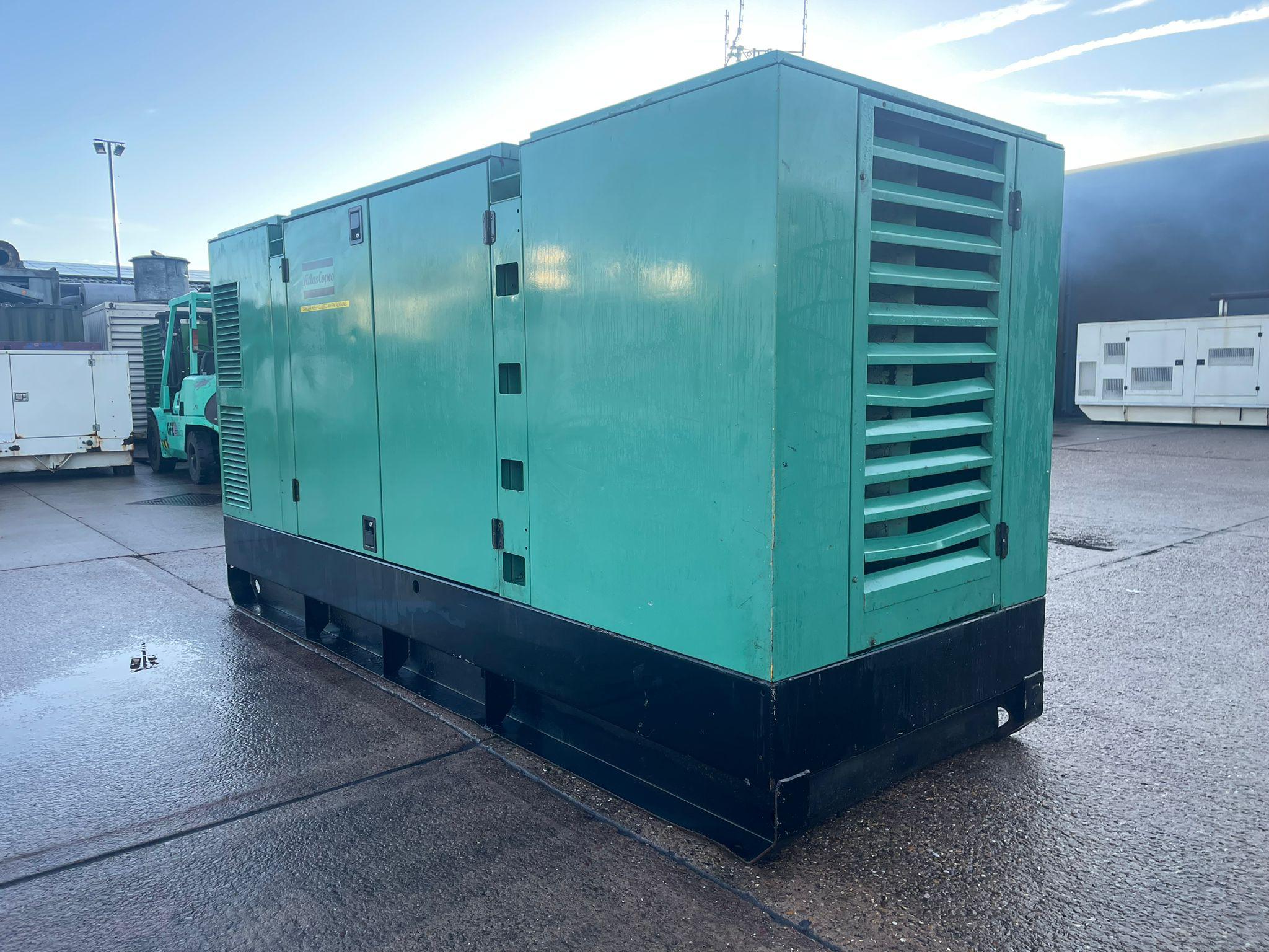 330kVA Atlas Copco  Detroit Diesel used generator