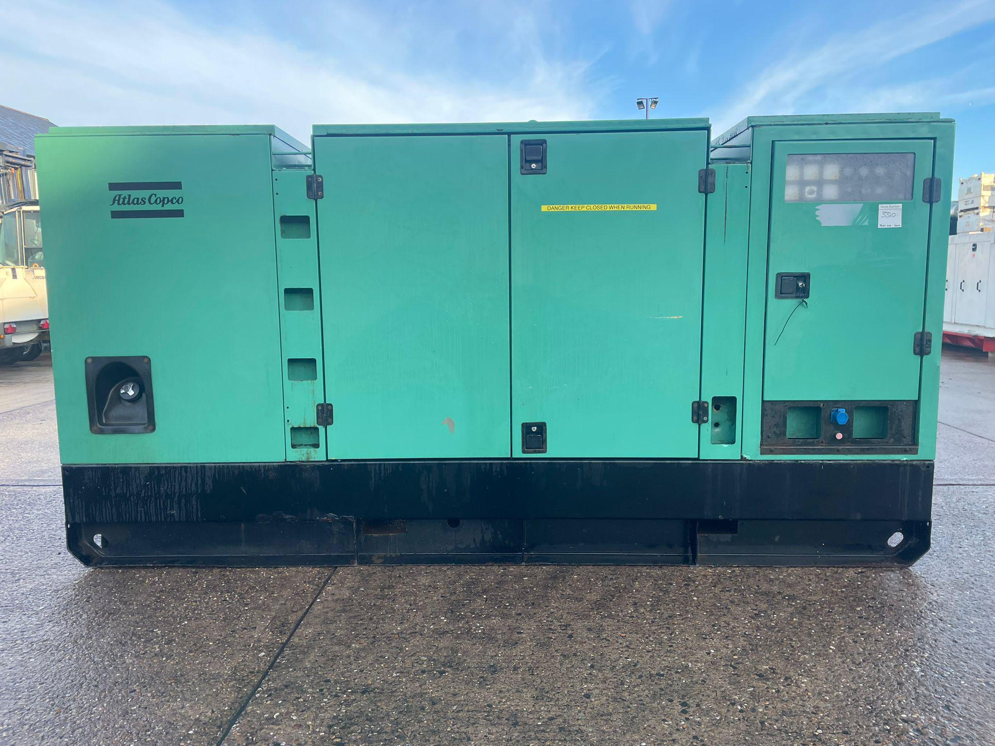 330kVA Atlas Copco  Detroit Diesel used generator
