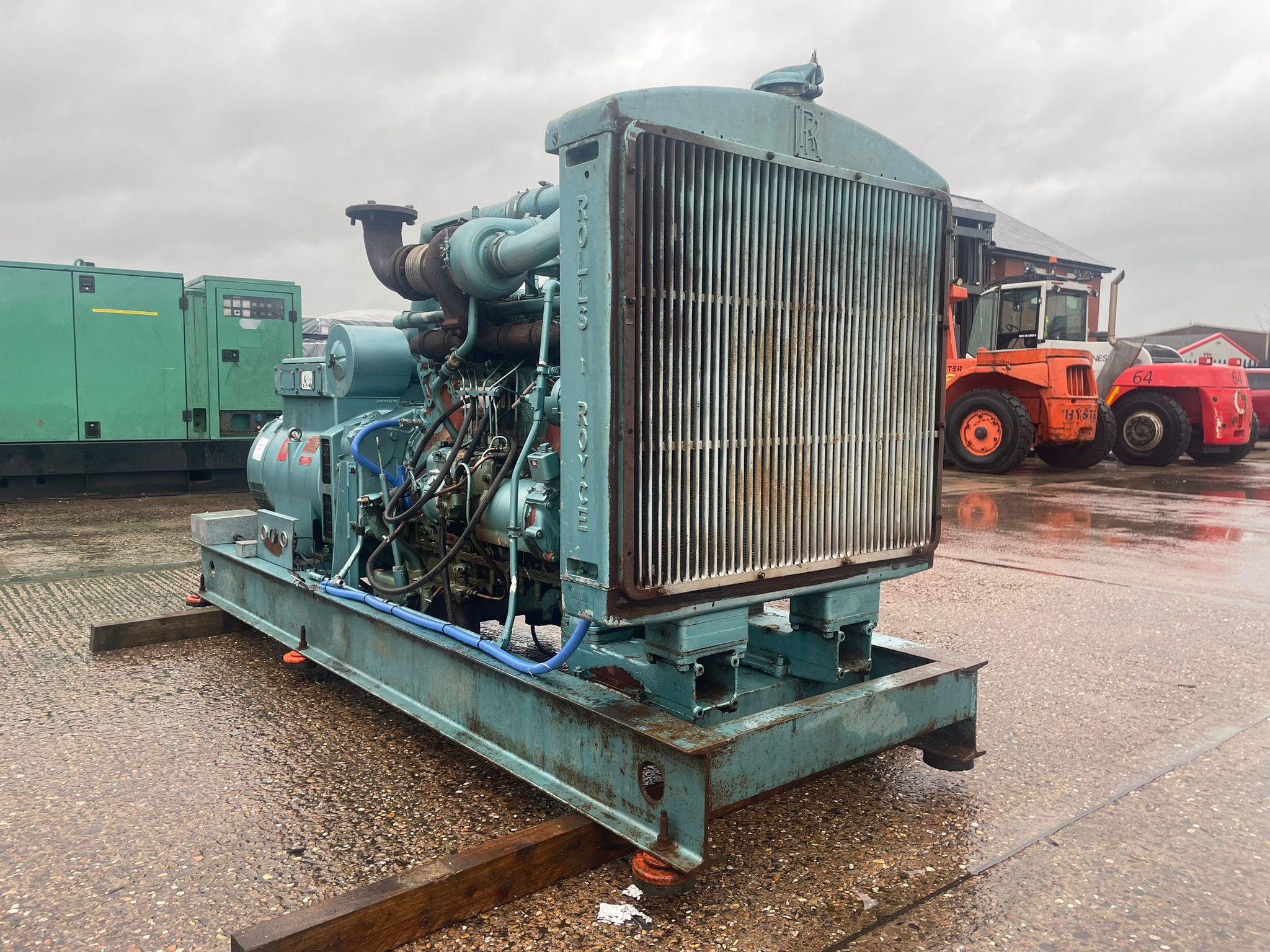 176kVA  Roll Royce used generator