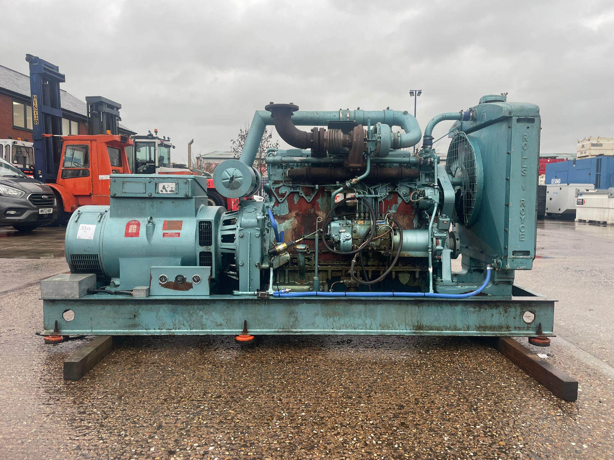 176kVA  Roll Royce used generator
