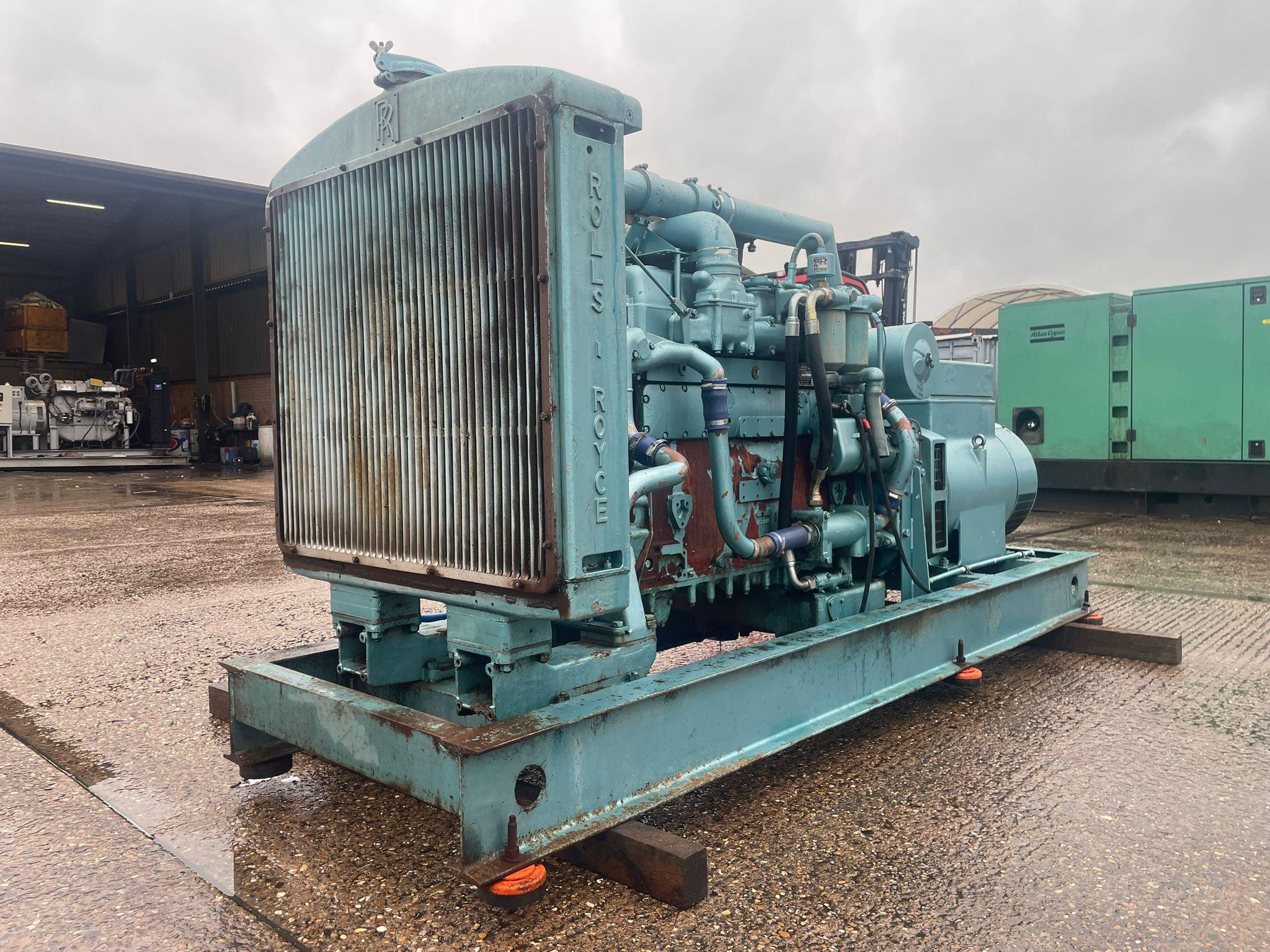 176kVA  Roll Royce used generator