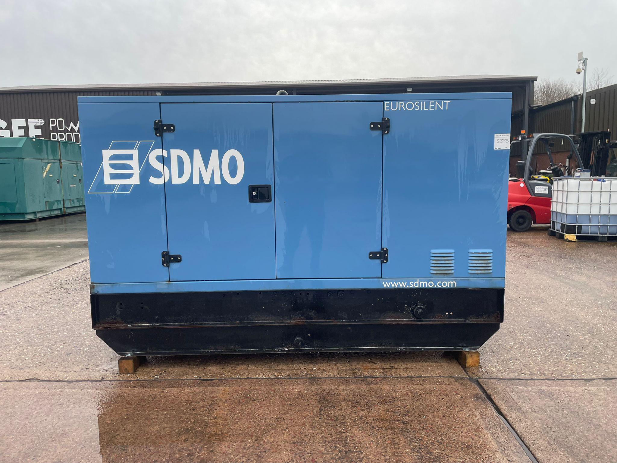 110kVA SDMO John Deere used generator