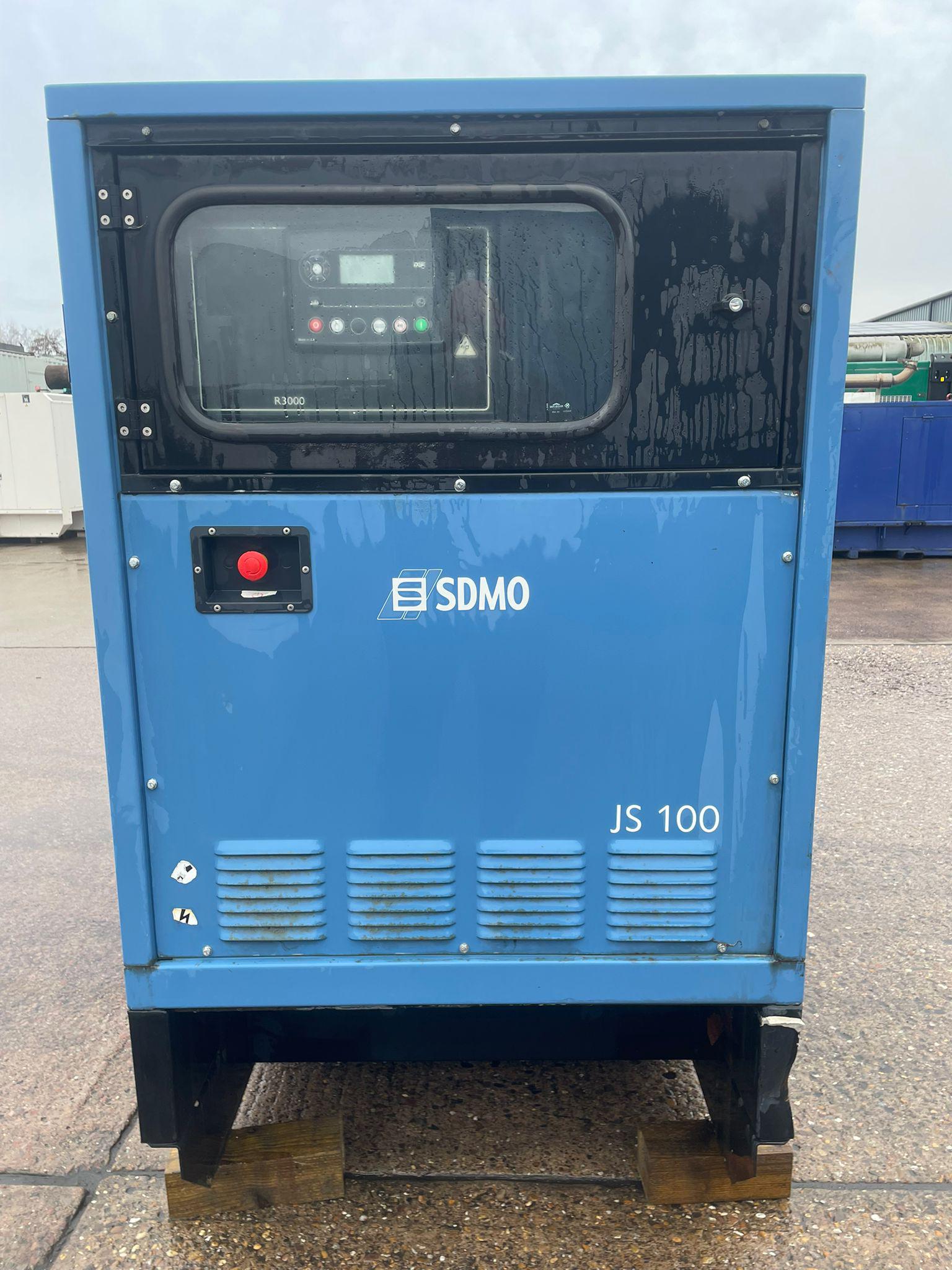 110kVA SDMO John Deere used generator