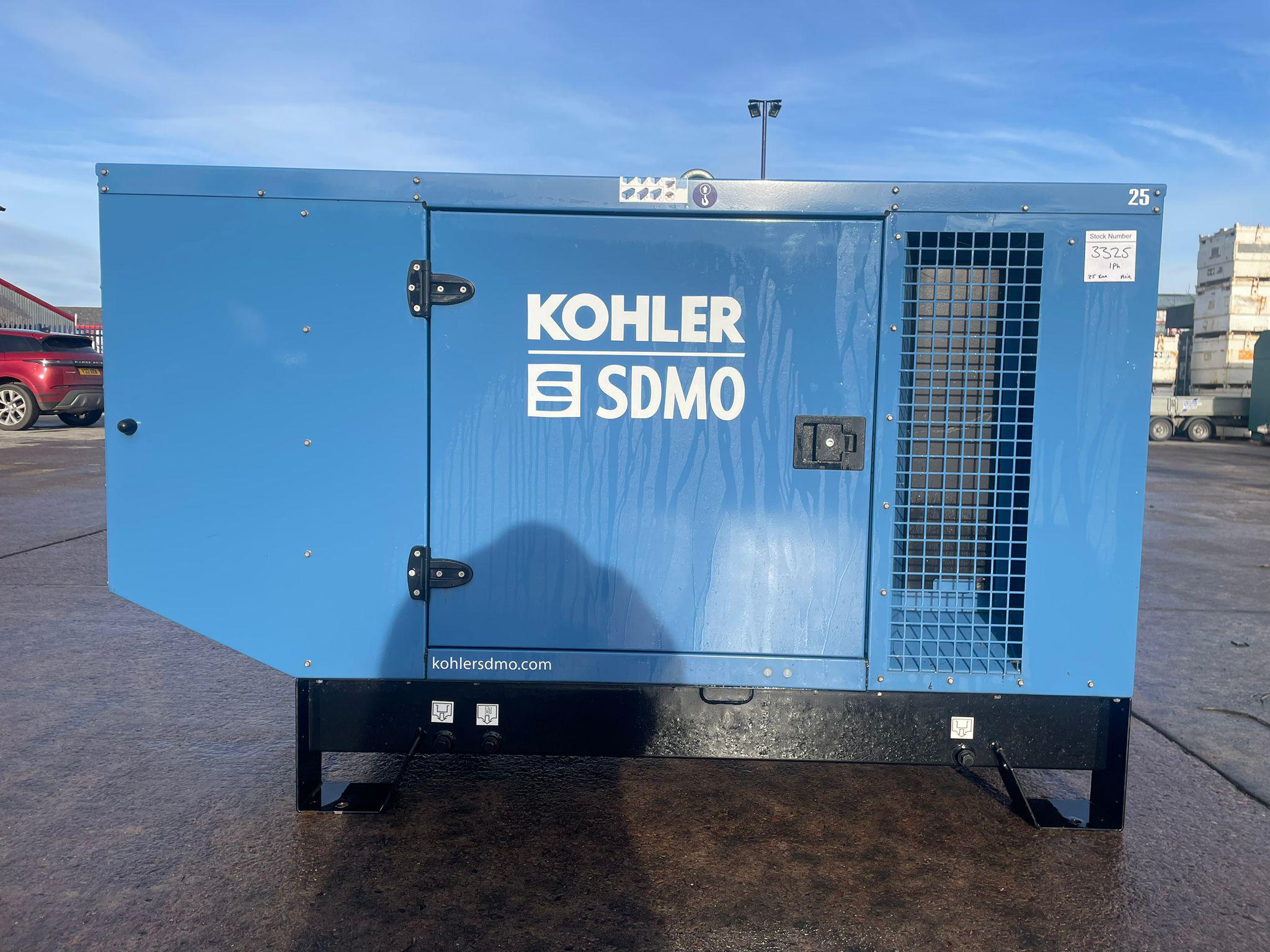 25kVA SDMO Mitsibishi used generator