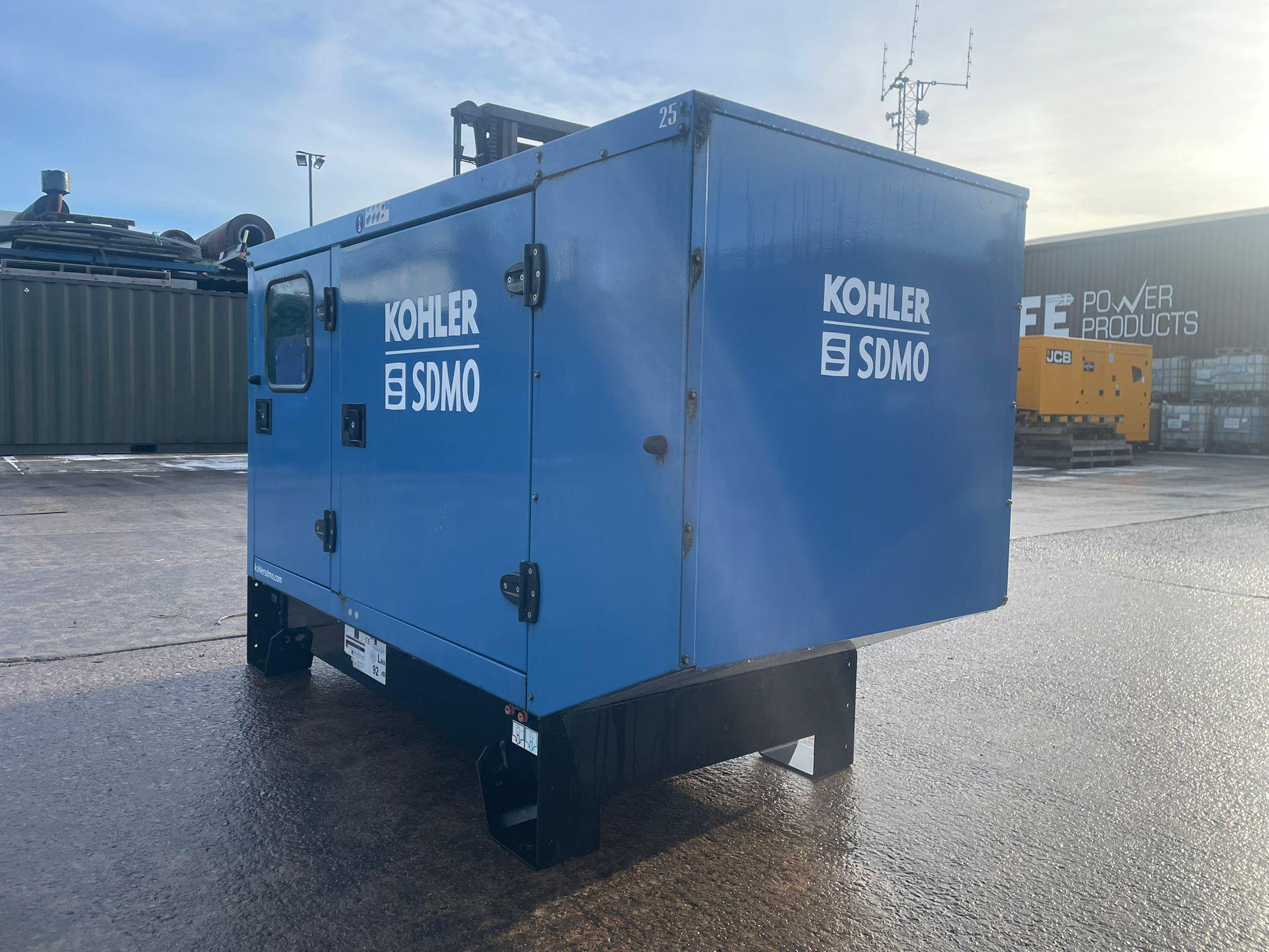 25kVA SDMO Mitsibishi used generator