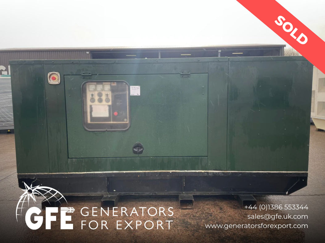 66kVA FG Wilson P60P1 Perkins 1004-4T Canopied Used Generator