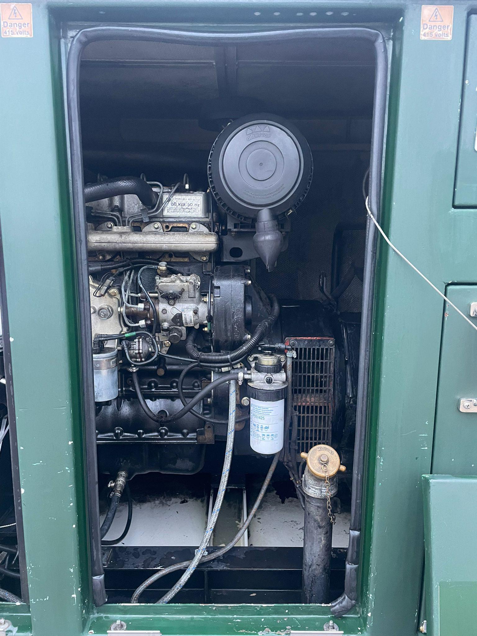 88kVA JCB used generator