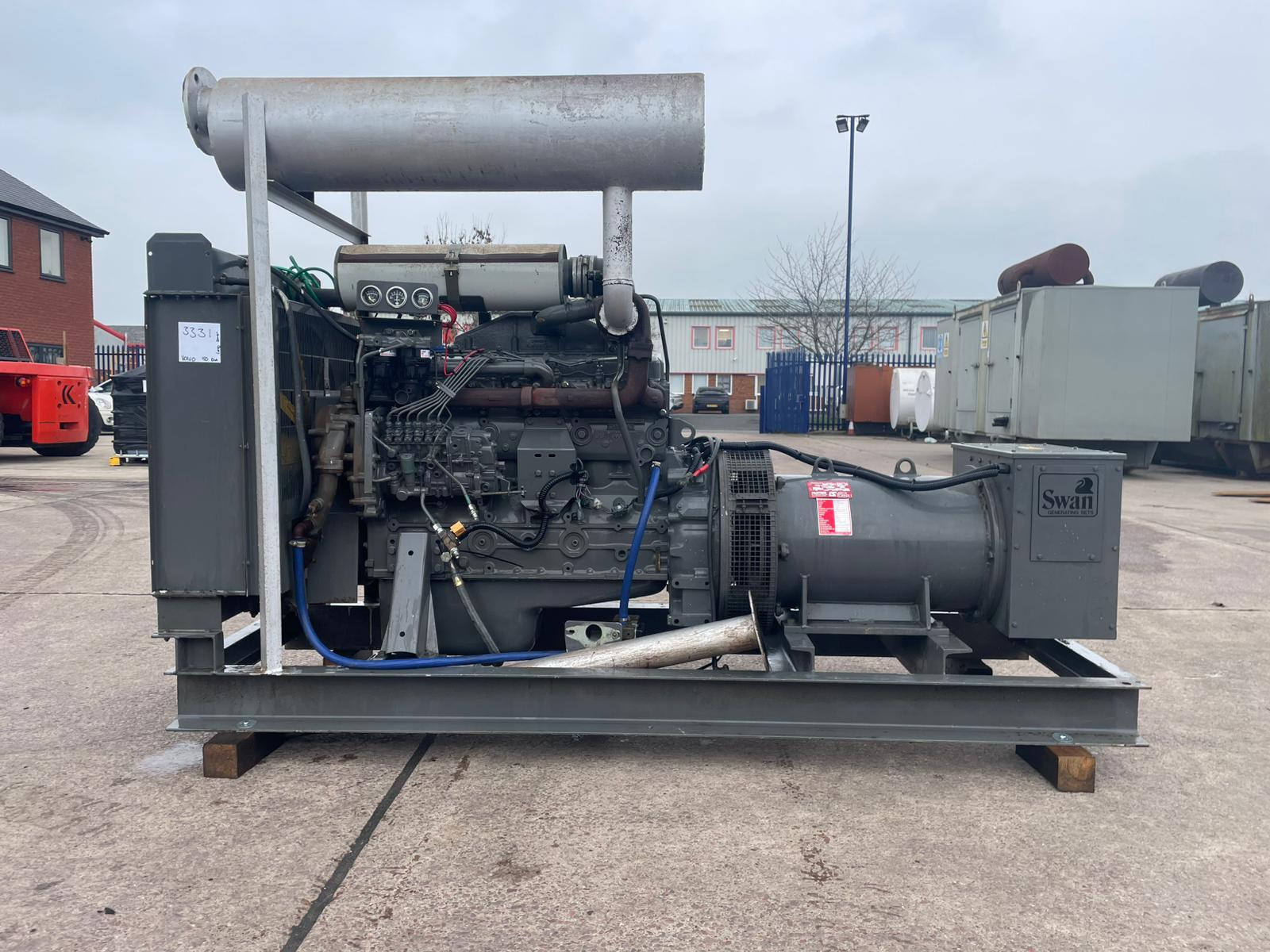 150kVA Swan Volvo used generator