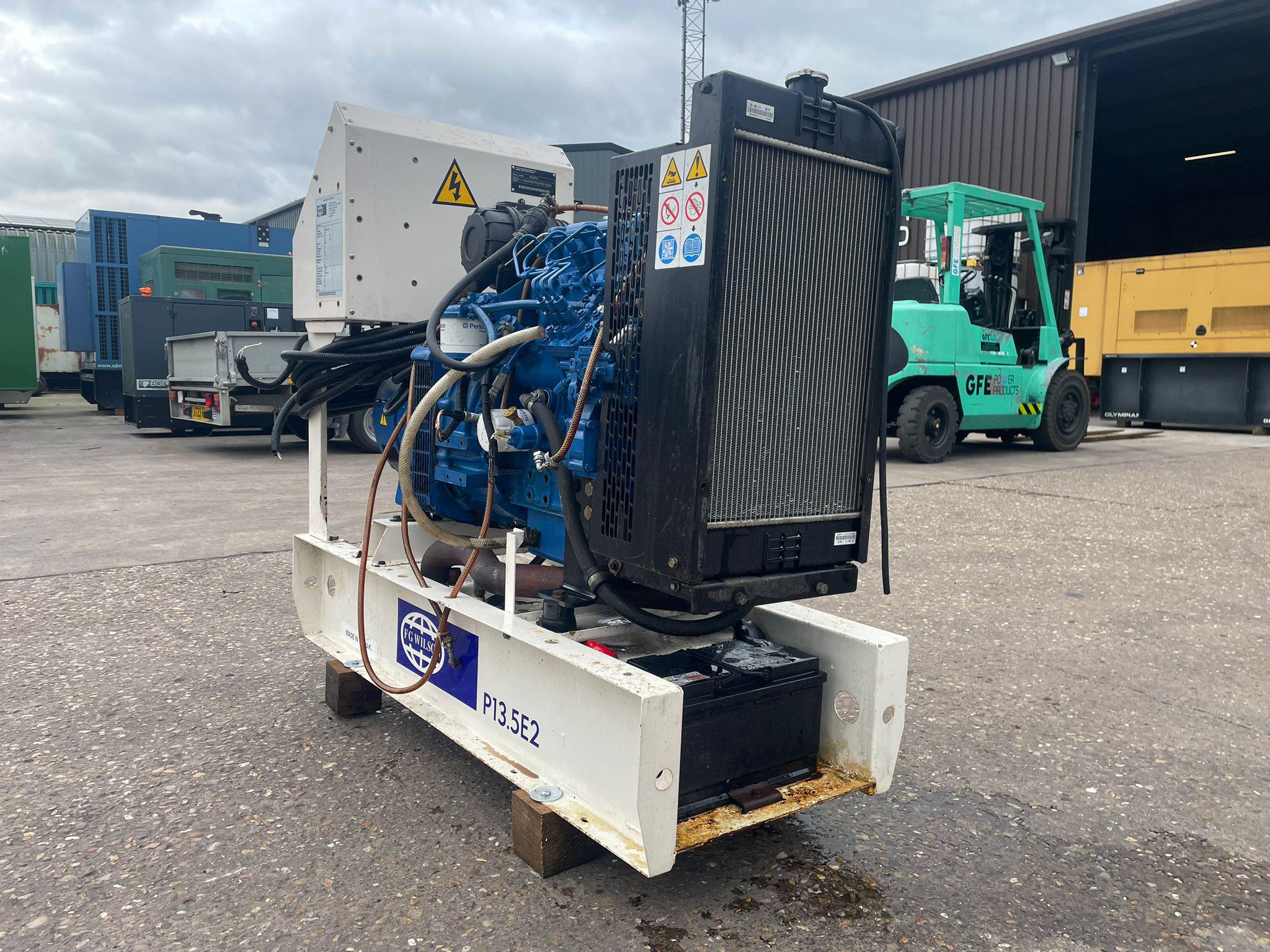14kVA FG Wilson Perkins used generator
