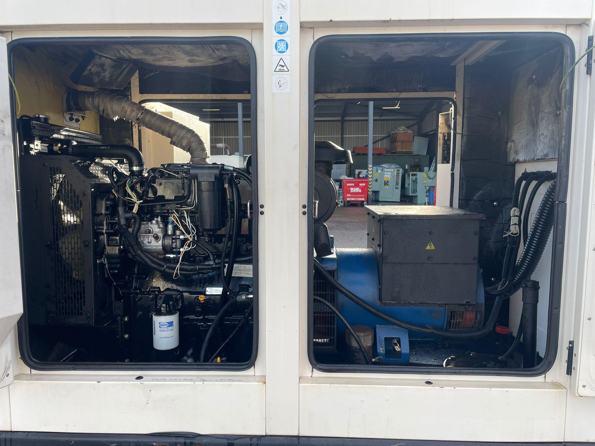 66kVA FG Wilson Perkins used generator