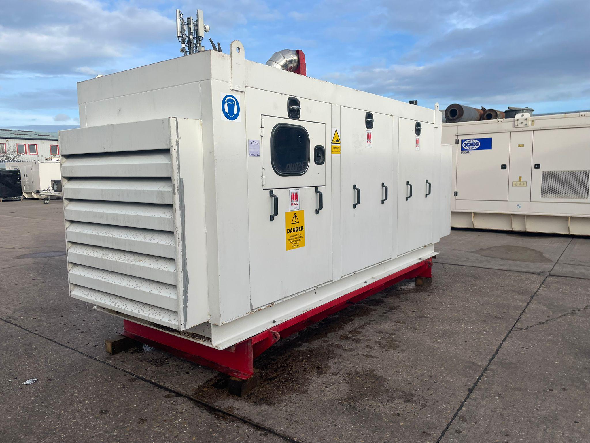 267kVA Munradtech Volvo used generator