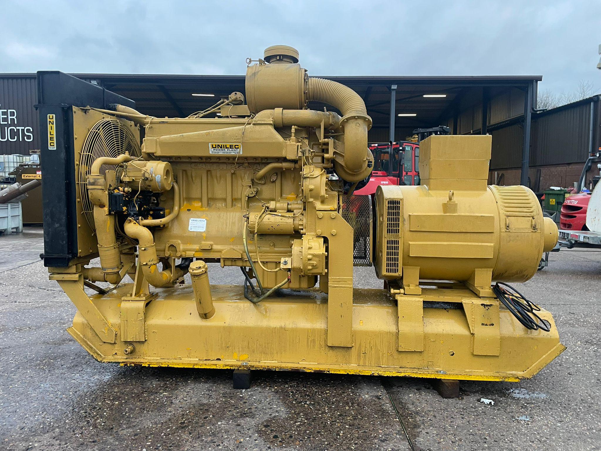 300kVA Unilec Powerplant Caterpillar used generator