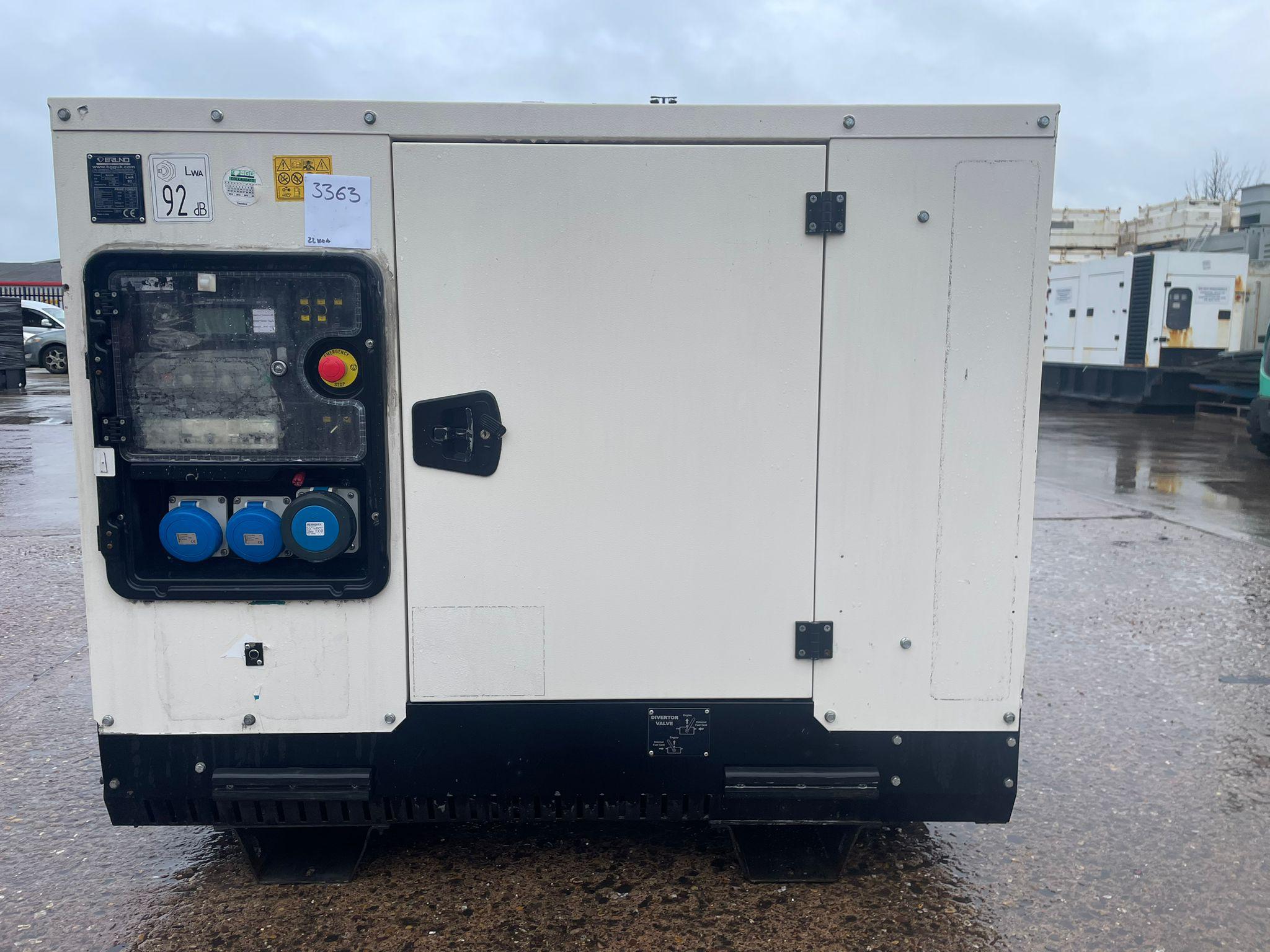 22kVA Bruno  Perkins used generator