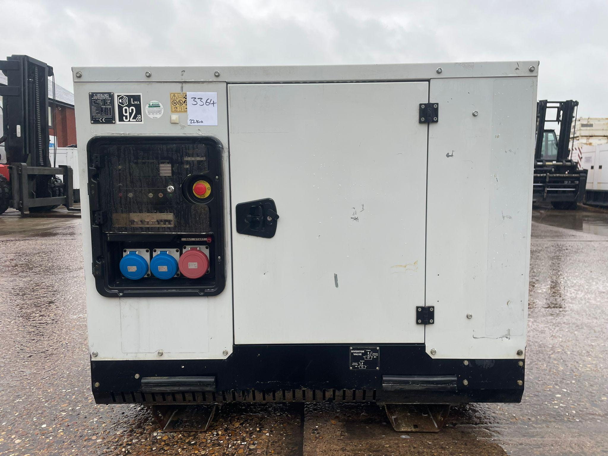 22kVA Bruno  Perkins used generator