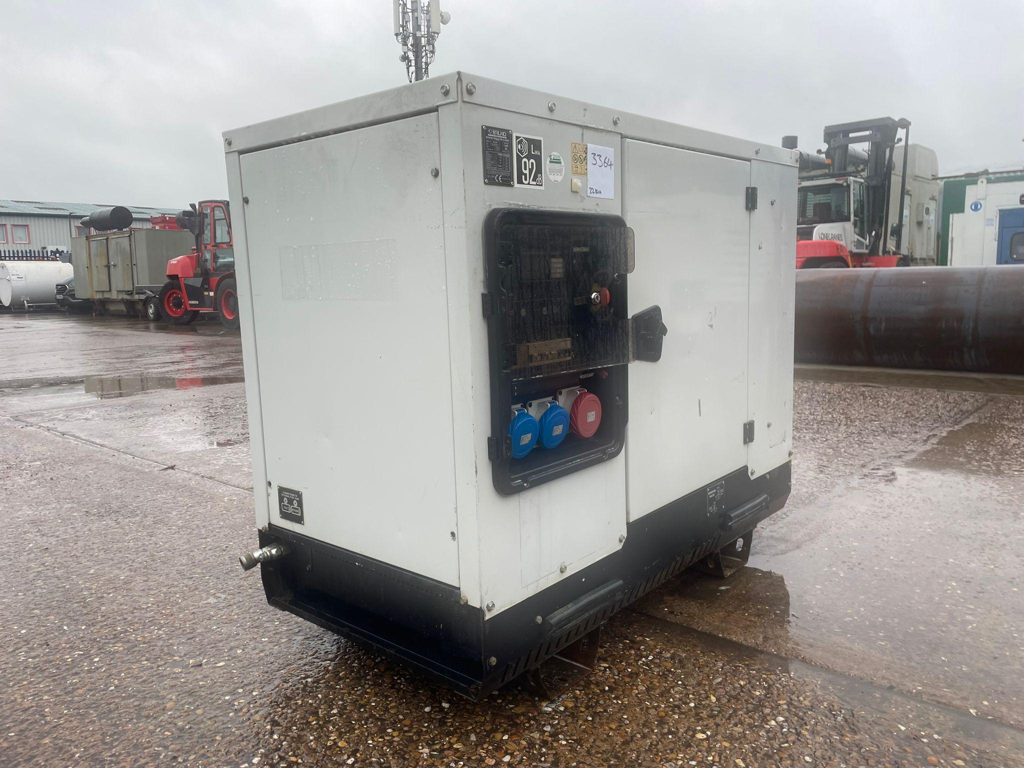 22kVA Bruno  Perkins used generator