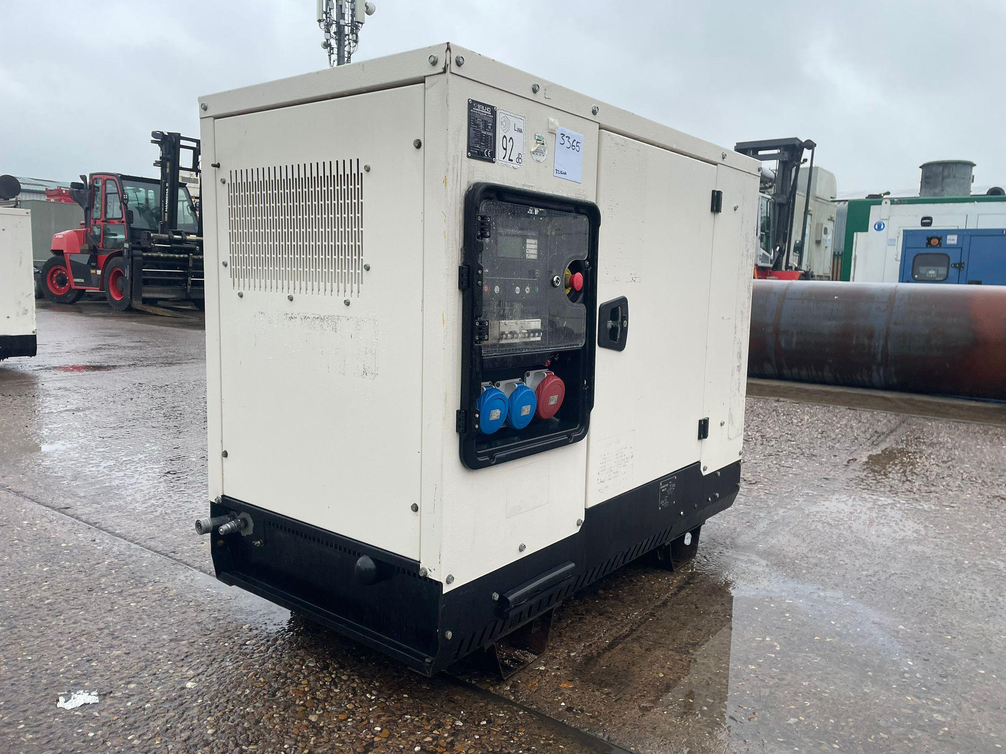 22kVA Bruno  Perkins used generator