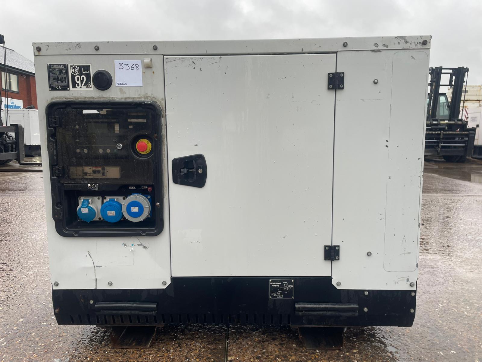 22kVA Bruno  Perkins used generator