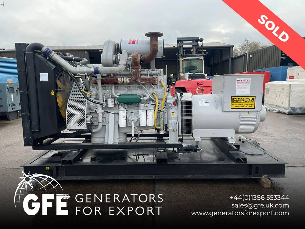 550kVA Musgraves Volvo used generator