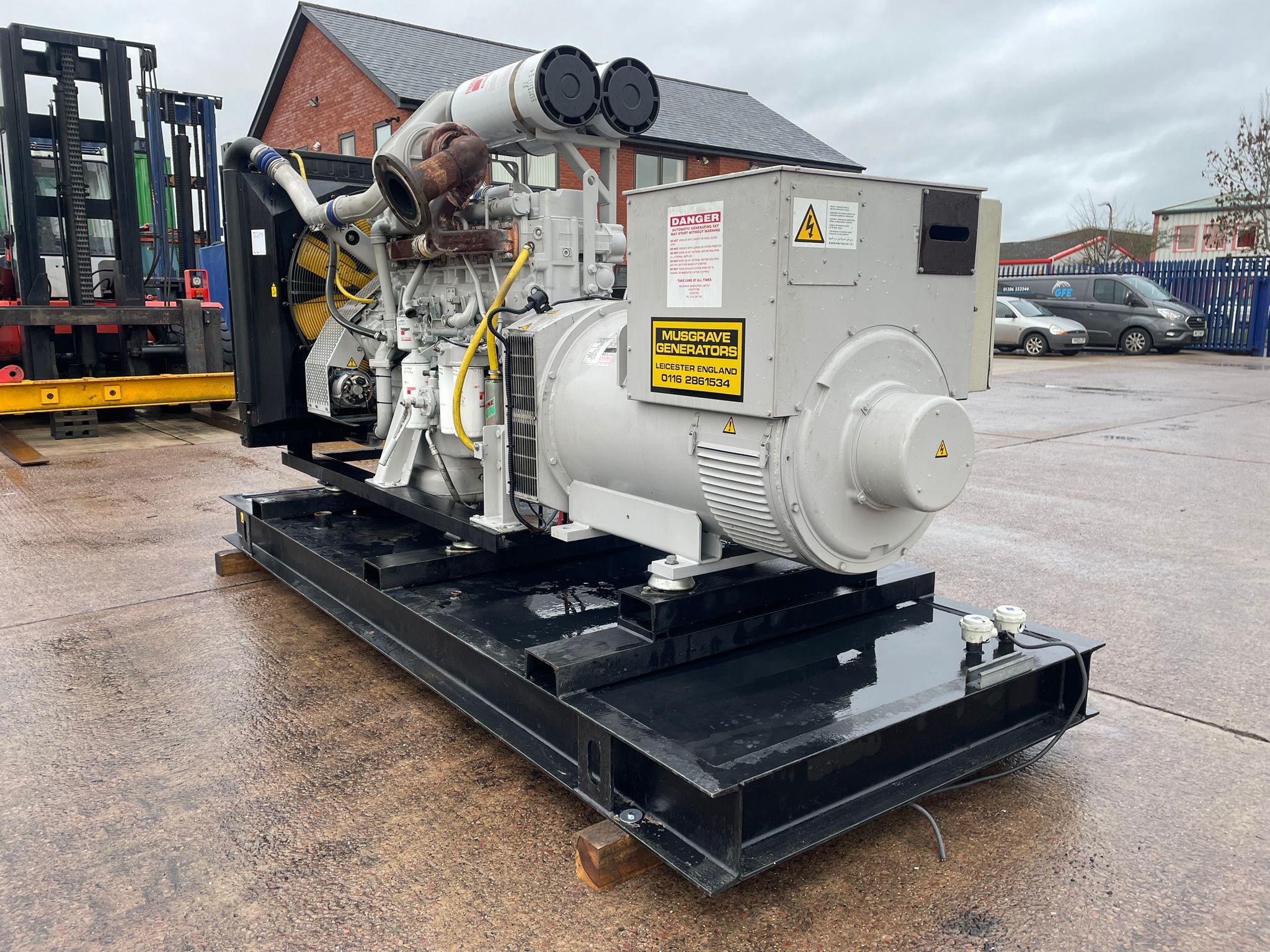 550kVA Musgraves Volvo used generator
