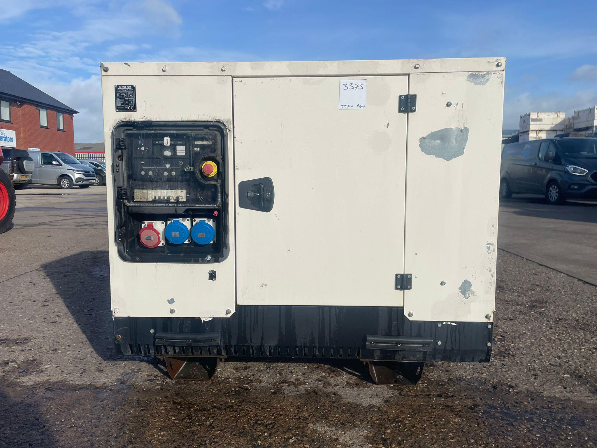22kVA Bruno  Perkins used generator