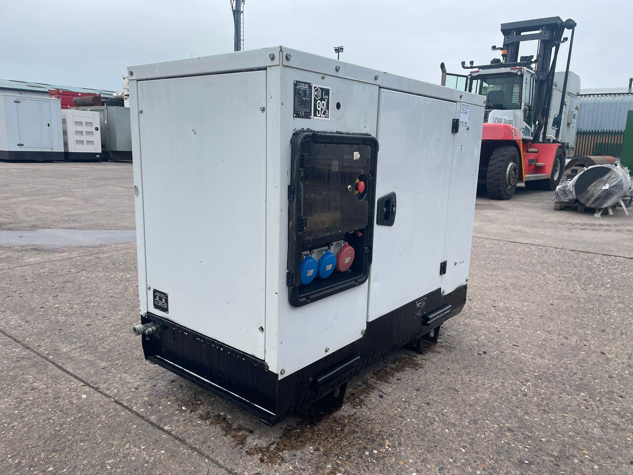 22kVA Bruno  Perkins used generator