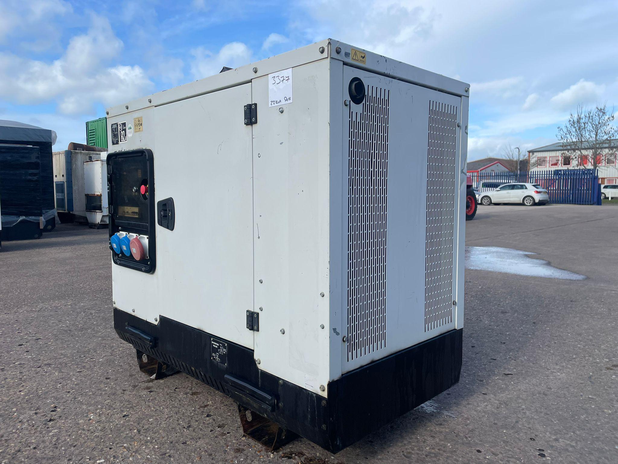 22kVA Bruno  Perkins used generator
