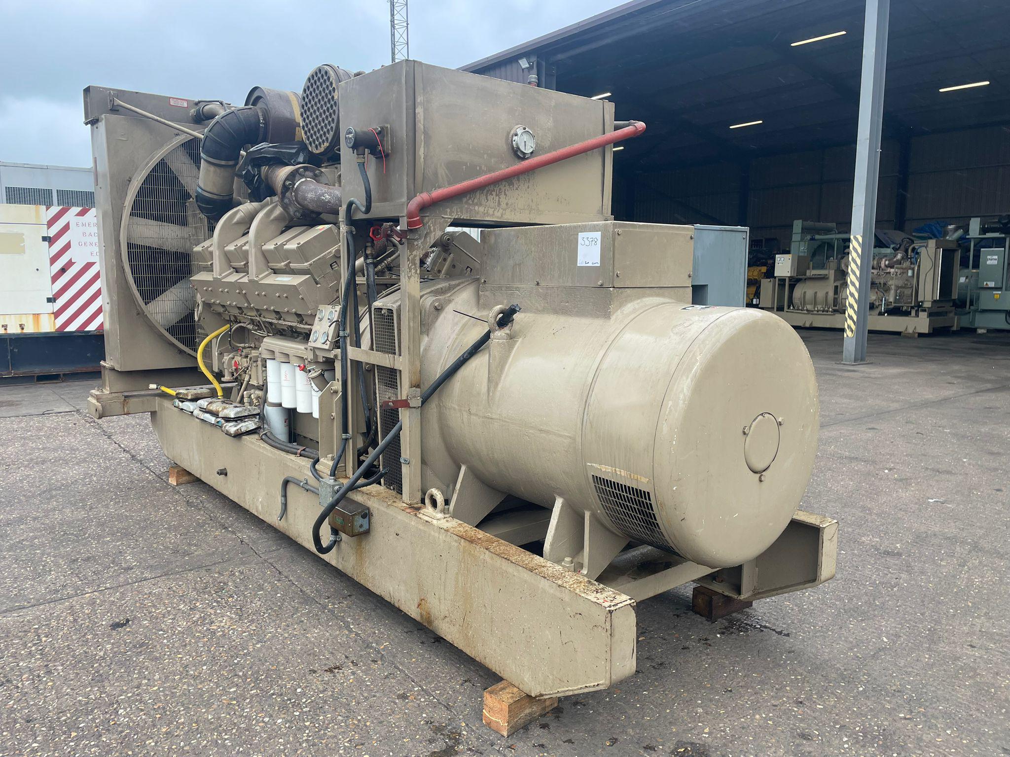 770kVA Dale EM700DEE Cummins KTA2300G Open Used Generator
