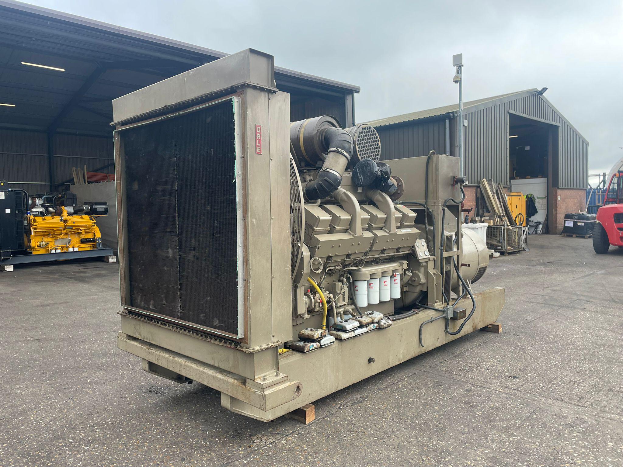 770kVA Dale EM700DEE Cummins KTA2300G Open Used Generator
