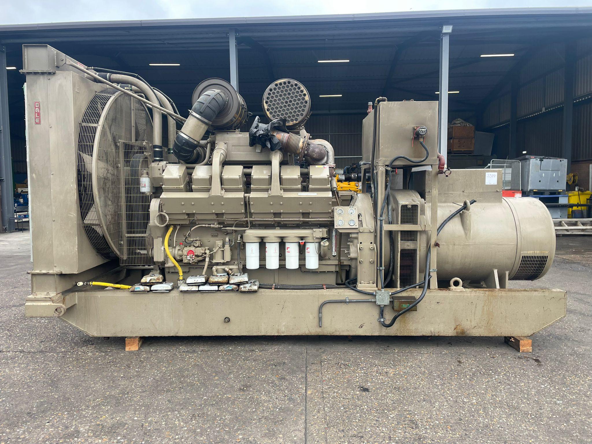 770kVA Dale EM700DEE Cummins KTA2300G Open Used Generator