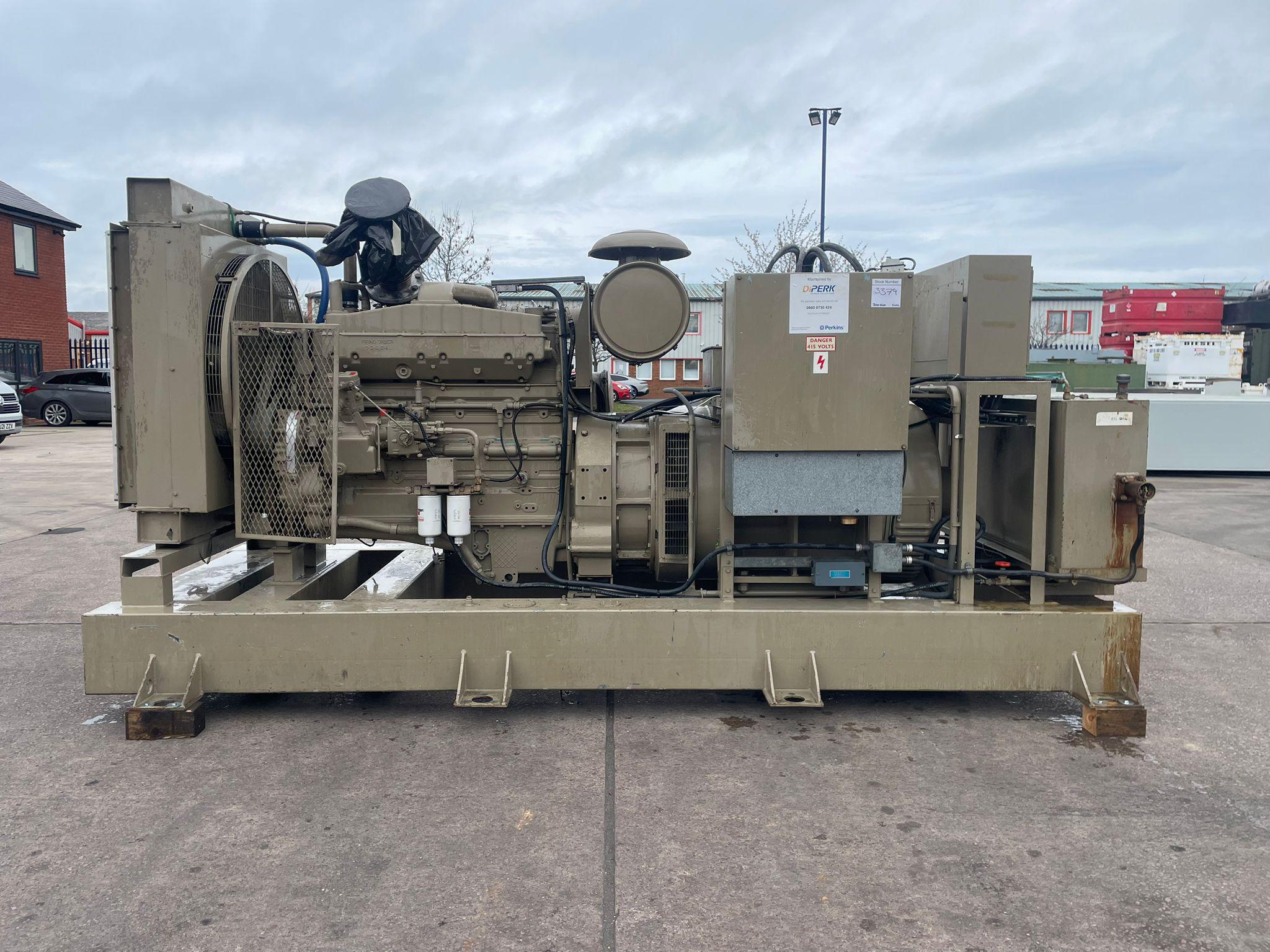 300kVA Dale Cummins NTA855G Open Used Generator