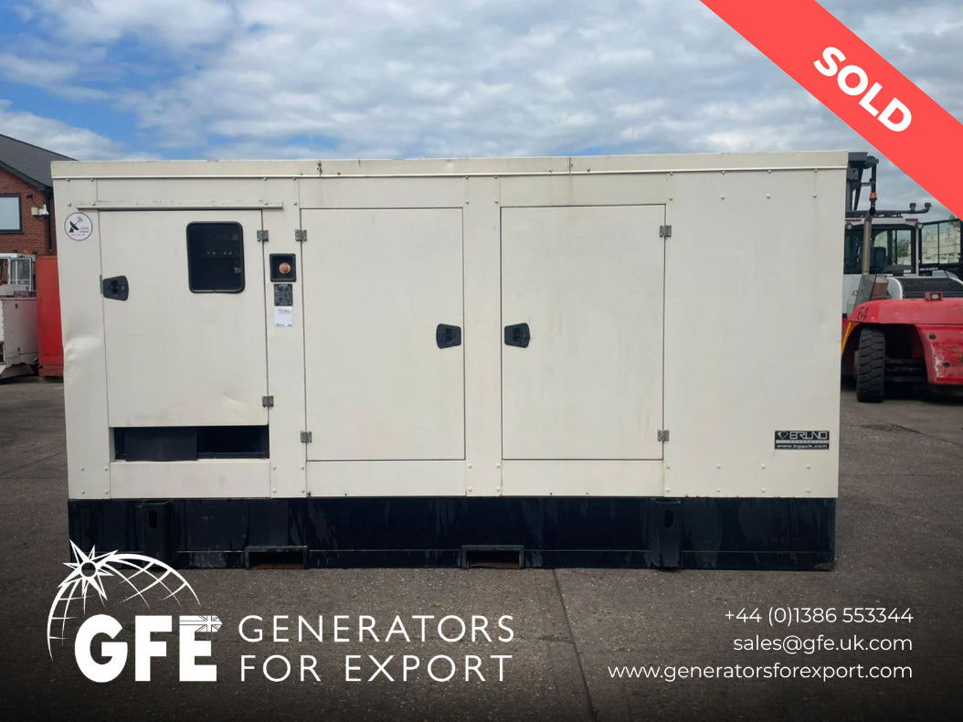 385kVA Bruno GX363V Volvo TAD1352GE Canopied Used Generator