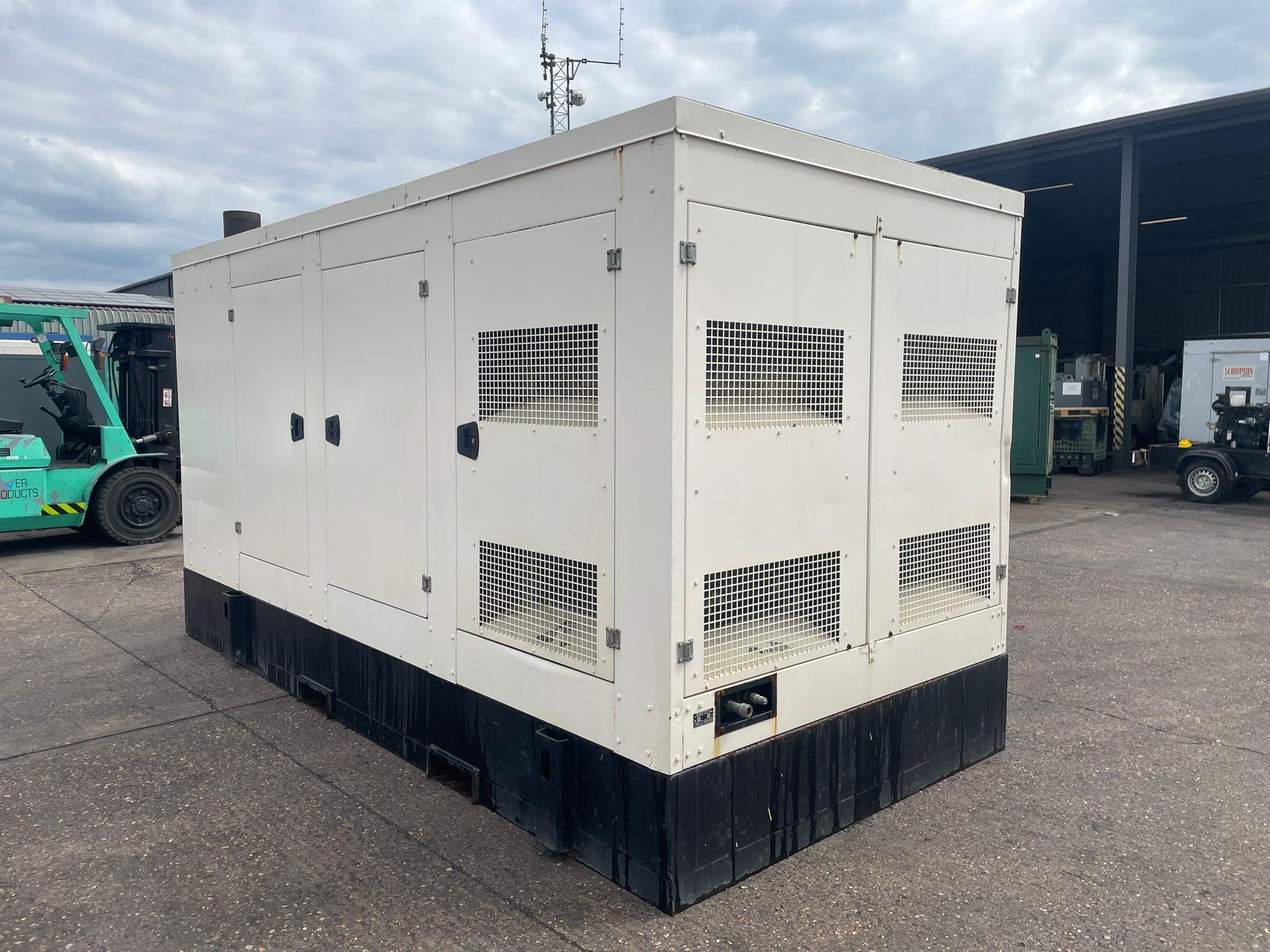 385kVA Bruno GX363V Volvo TAD1352GE Canopied Used Generator