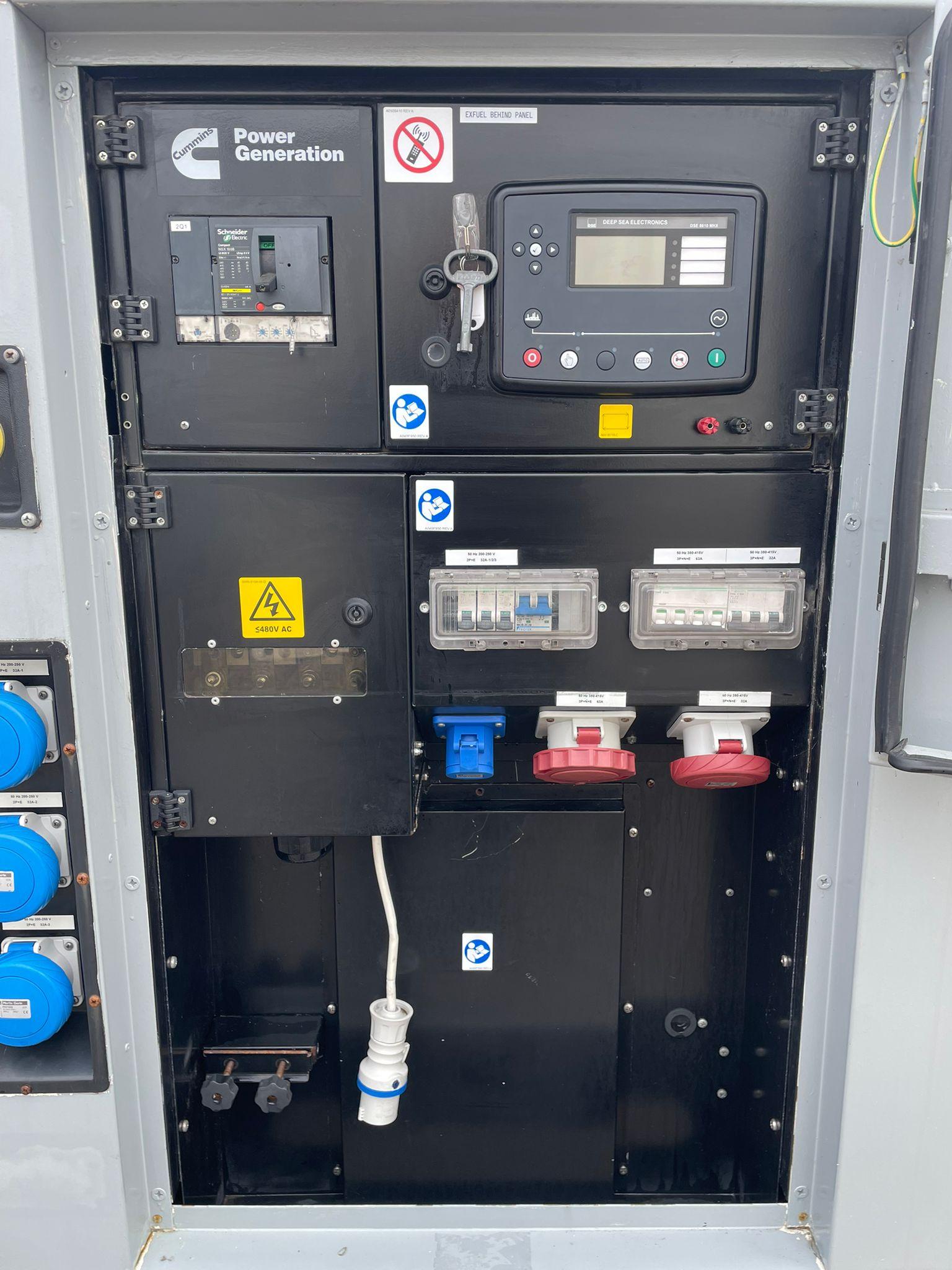 66kVA CPG C60D5R Cummins 4BTAA3.3-G11 Canopied Used Generator