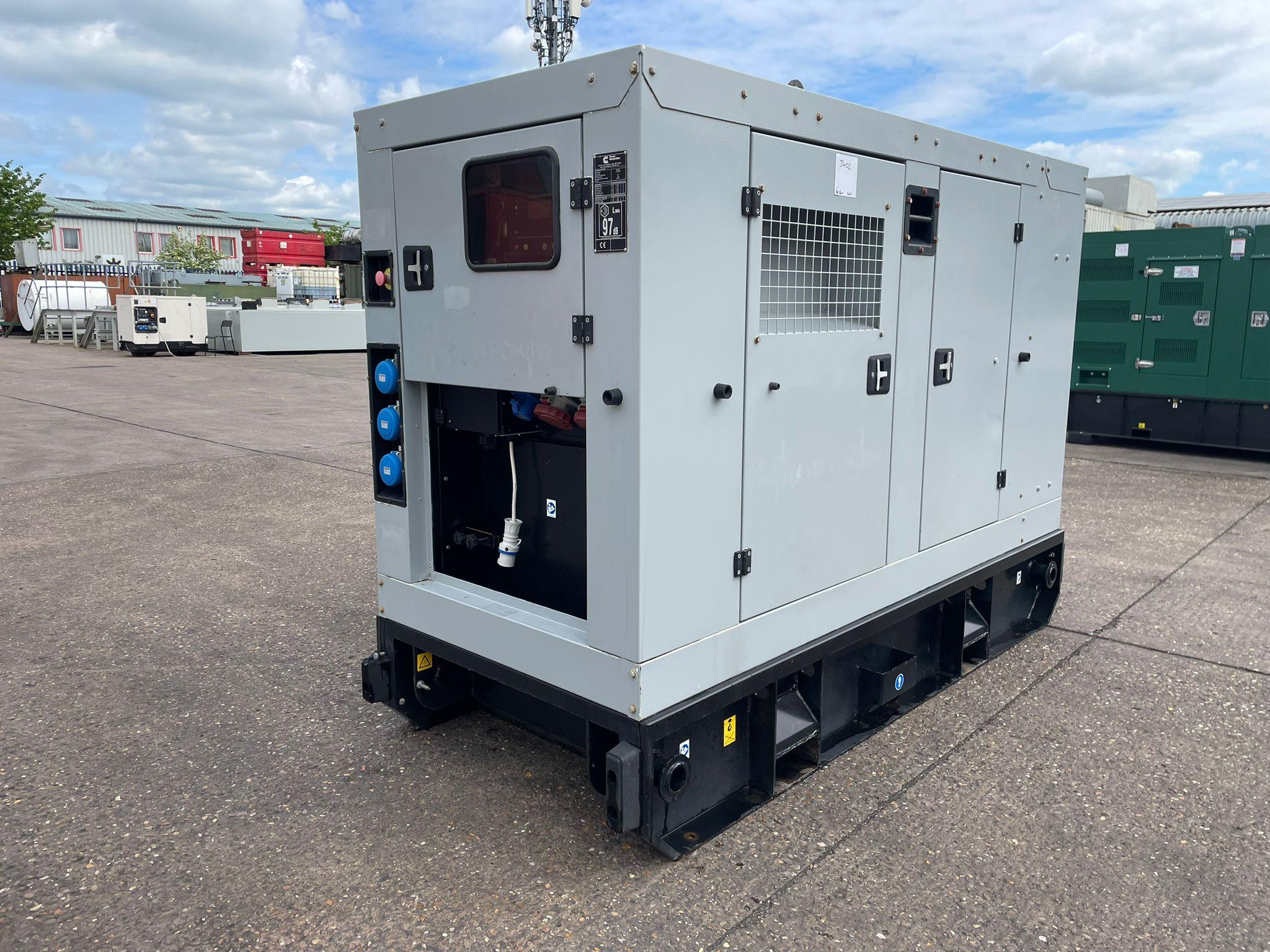 66kVA CPG C60D5R Cummins 4BTAA3.3-G11 Canopied Used Generator