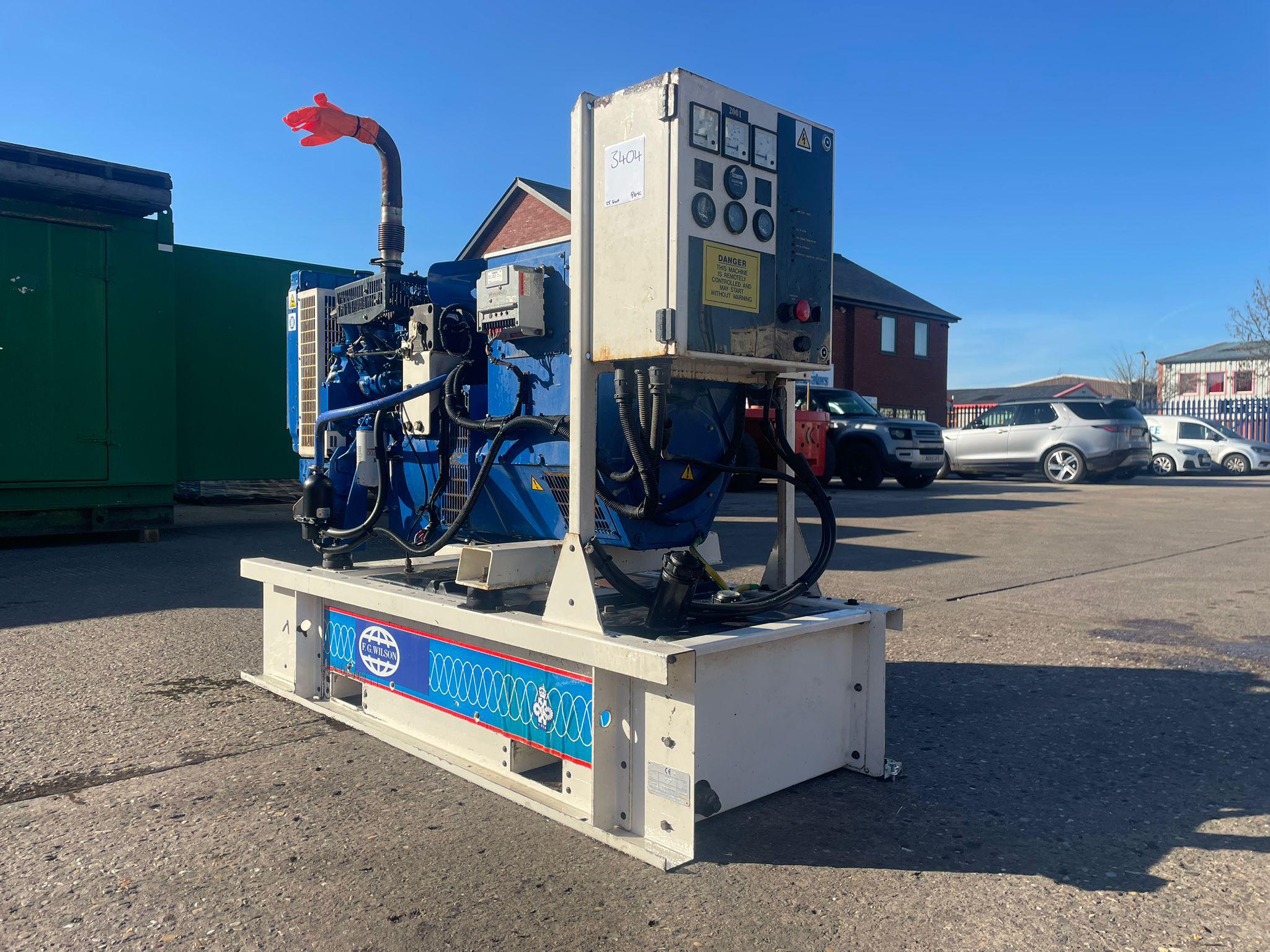 27.5kVA FG Wilson Perkins used generator