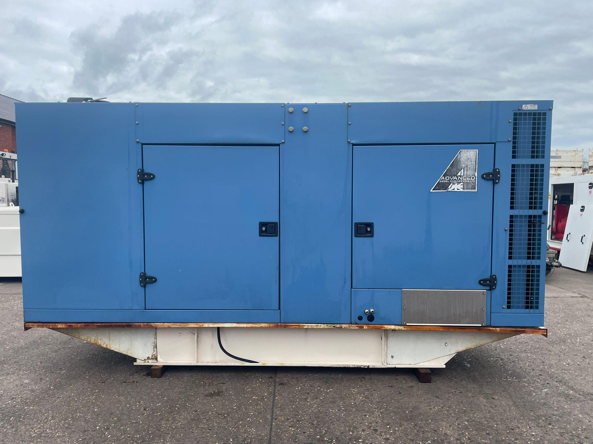220kVA FG Wilson Perkins DTA530L Canopied Used Generator