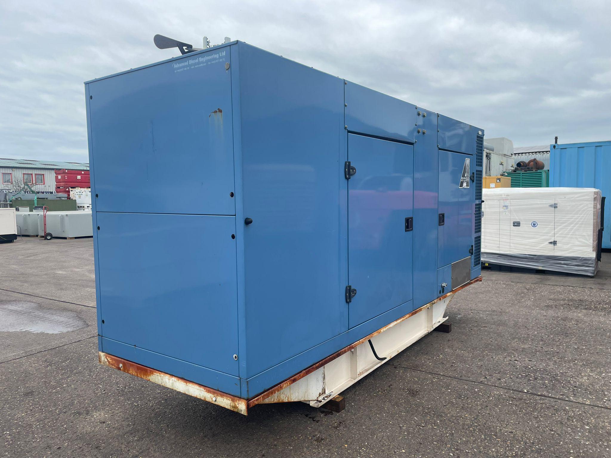 220kVA FG Wilson Perkins DTA530L Canopied Used Generator