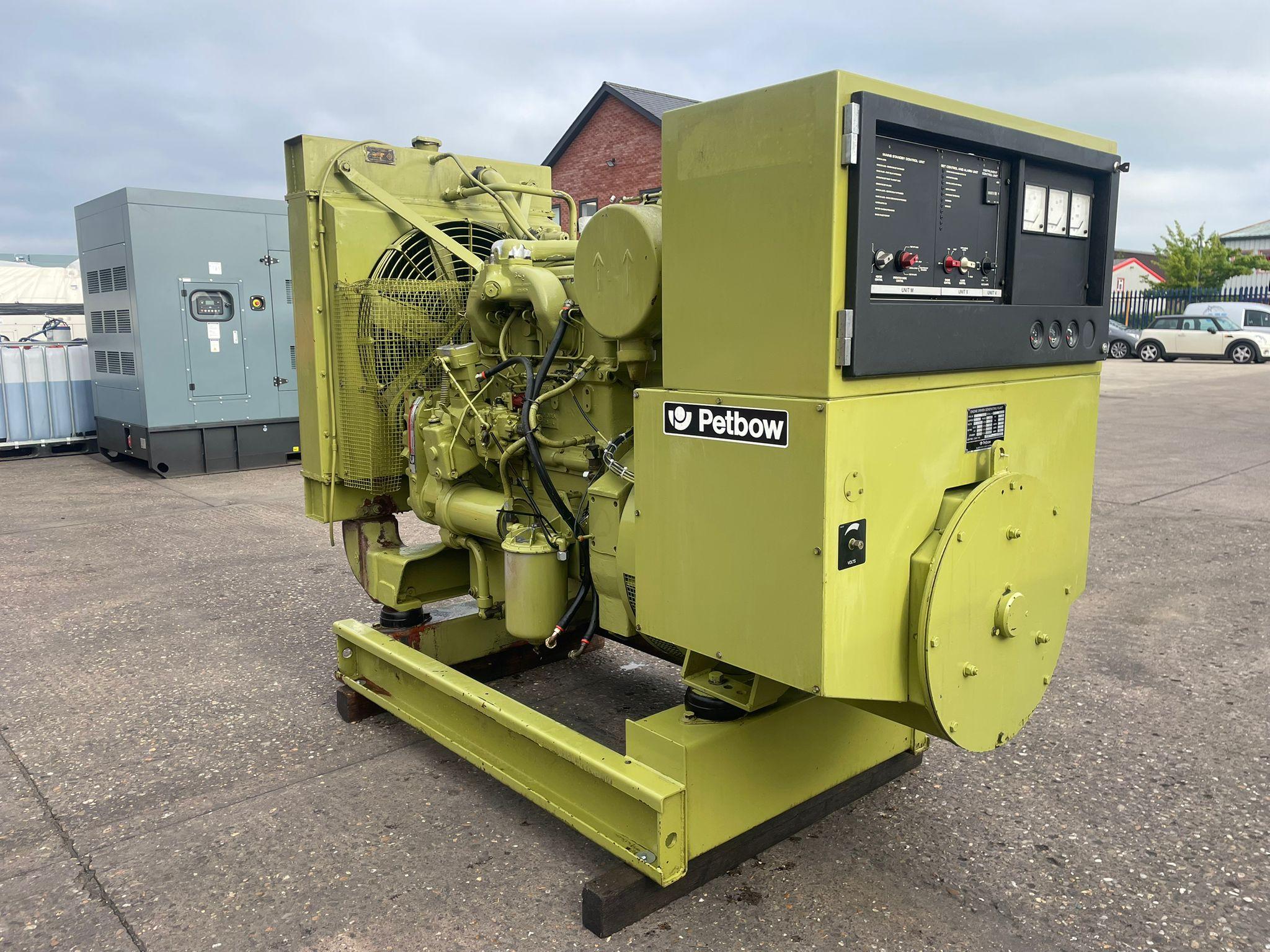 110kVA Petbow MFCY82A Cummins NT495PG180 Open Used Generator