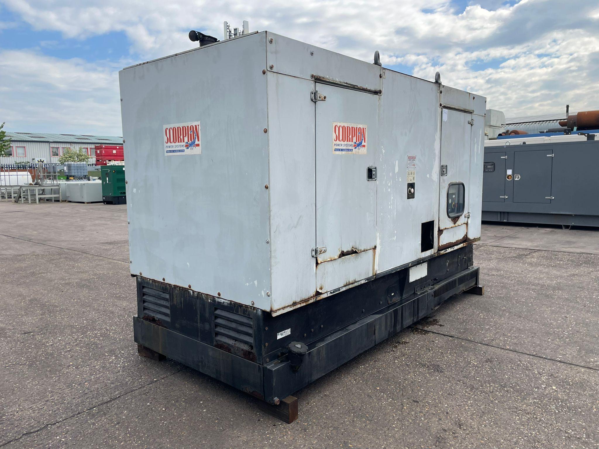 275kVA Scorpion DV275 Volvo Penta TAD740GE Canopied Used Generator