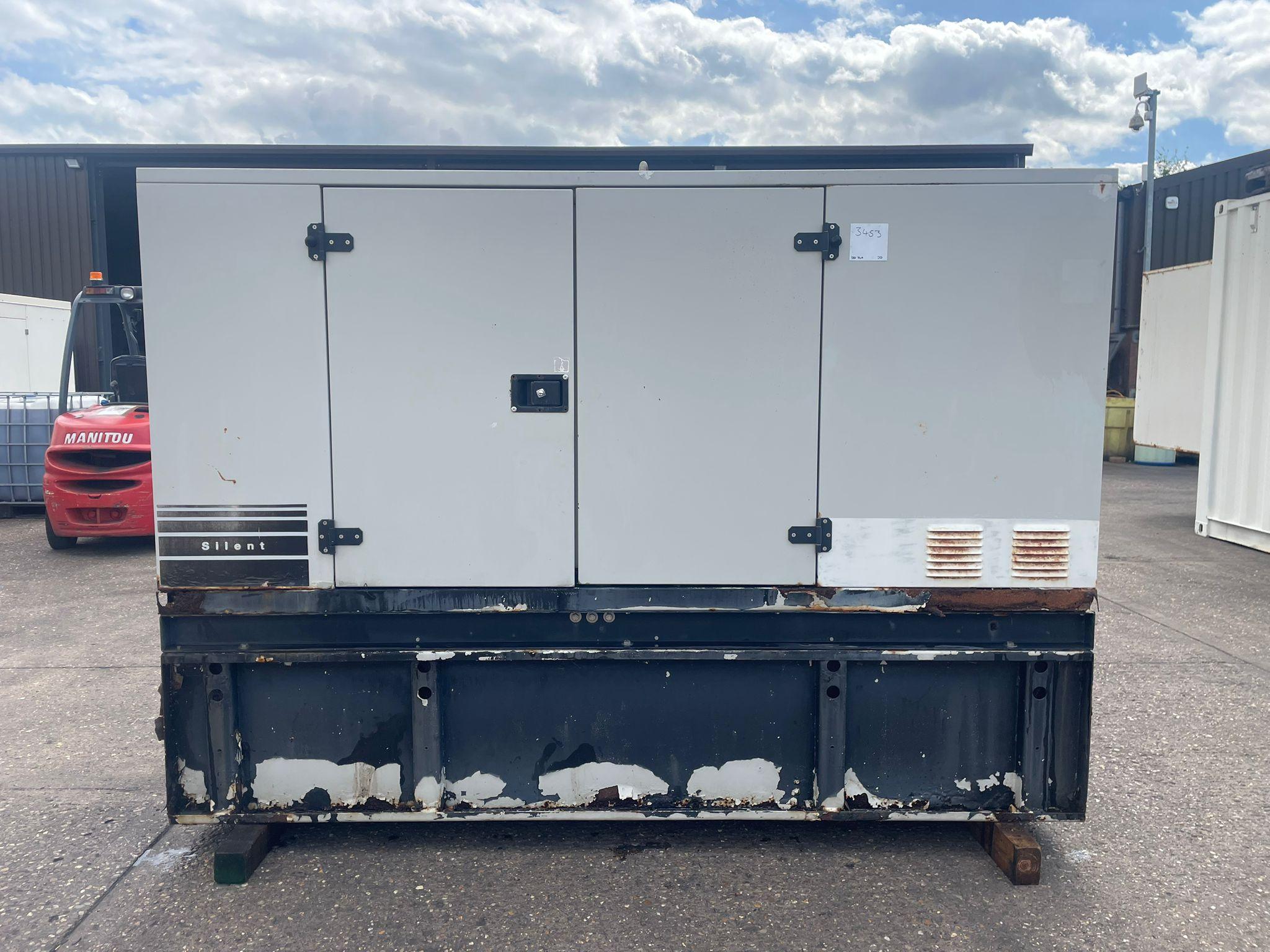 110kVA SDMO JS100 John Deere 4045HF157 Canopied Used Generator
