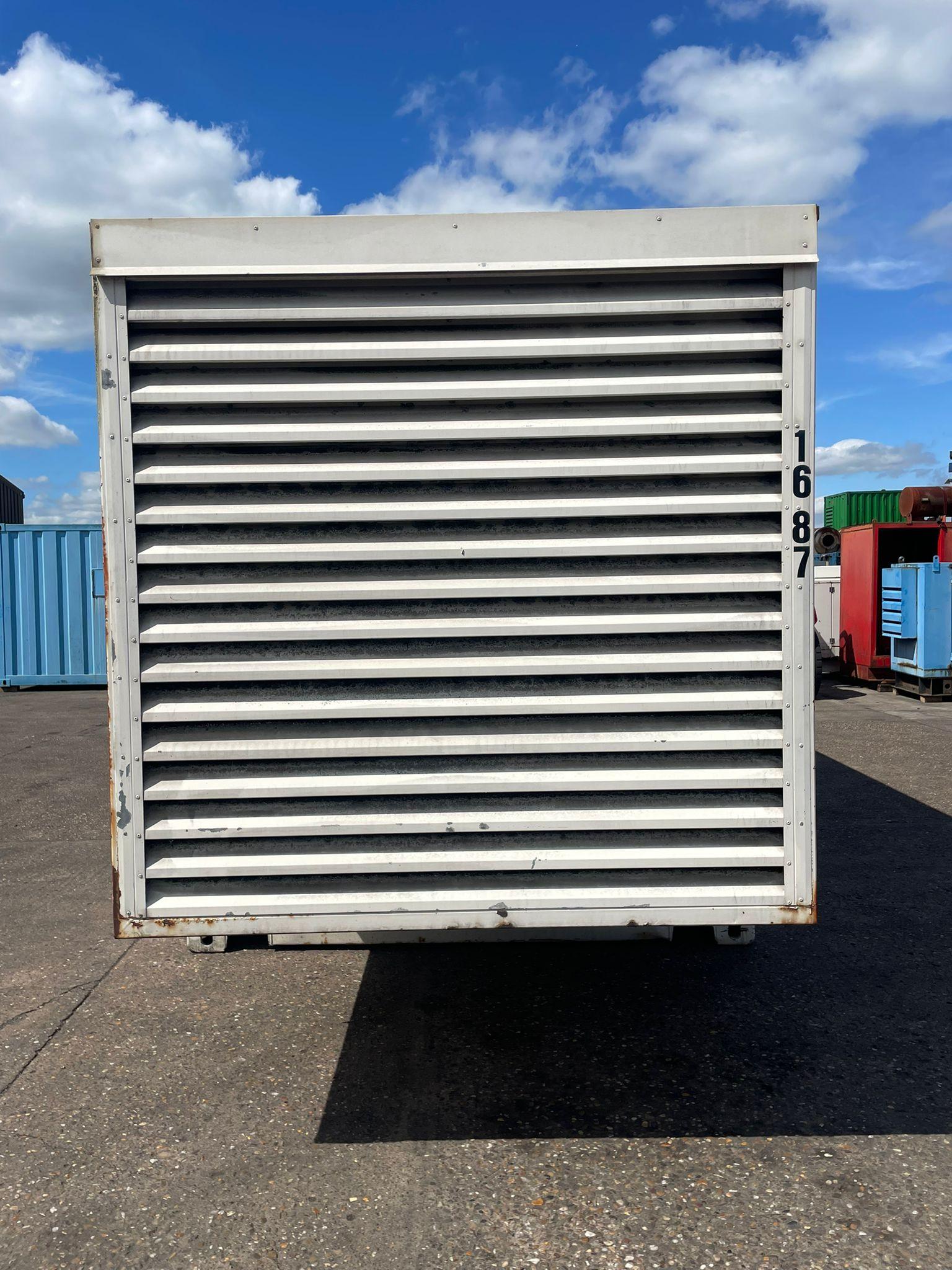 1100kVA Dawson Keith Cummins KTA38G3 Containerised Used Generator