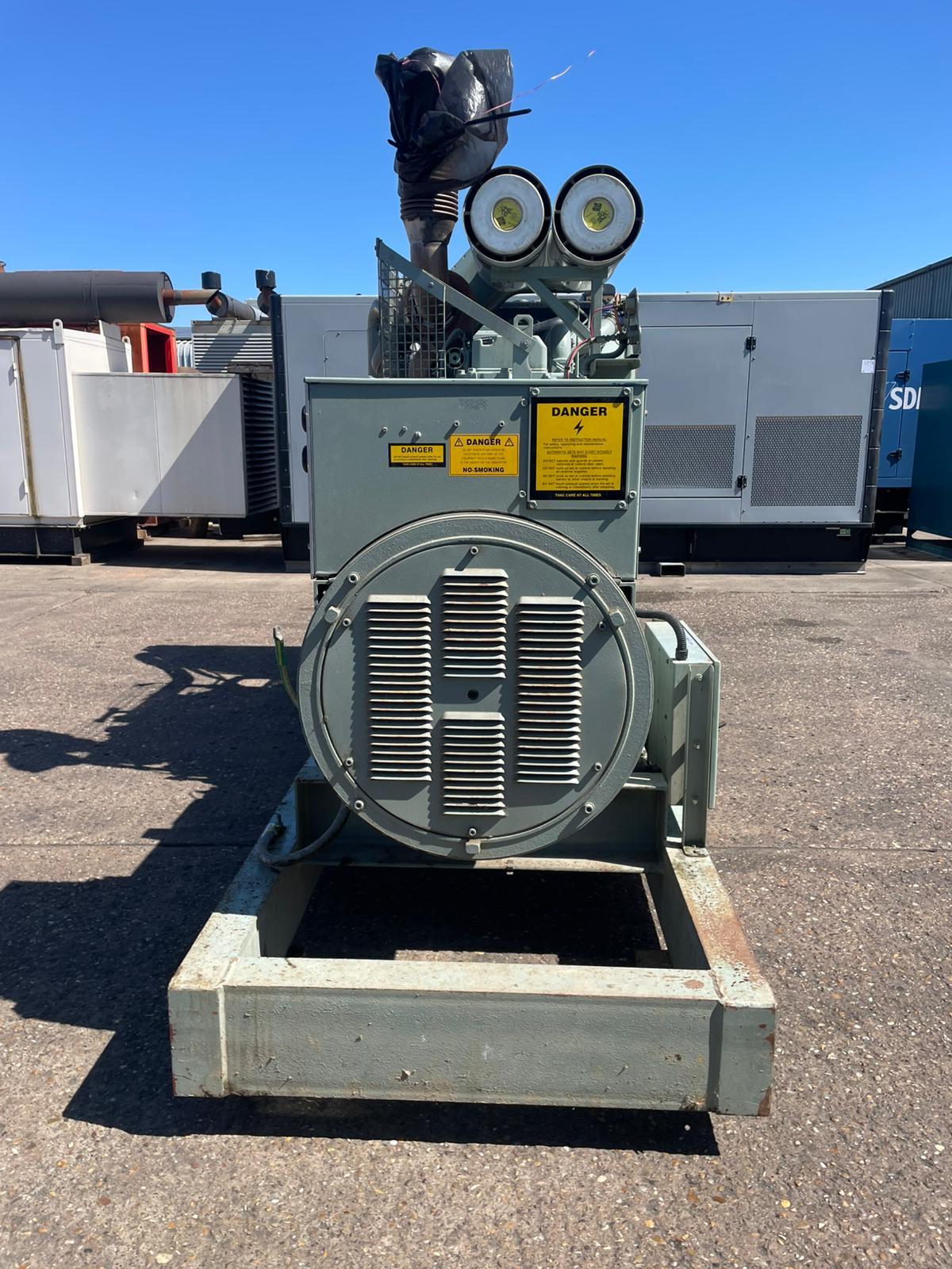 550kVA Puma Powerplant R500V Volvo TAD1631G Open Used Generator