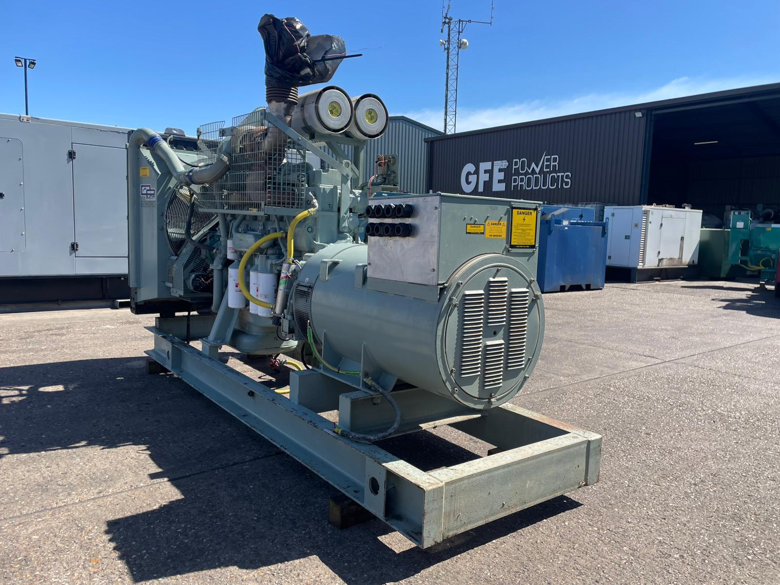 550kVA Puma Powerplant R500V Volvo TAD1631G Open Used Generator