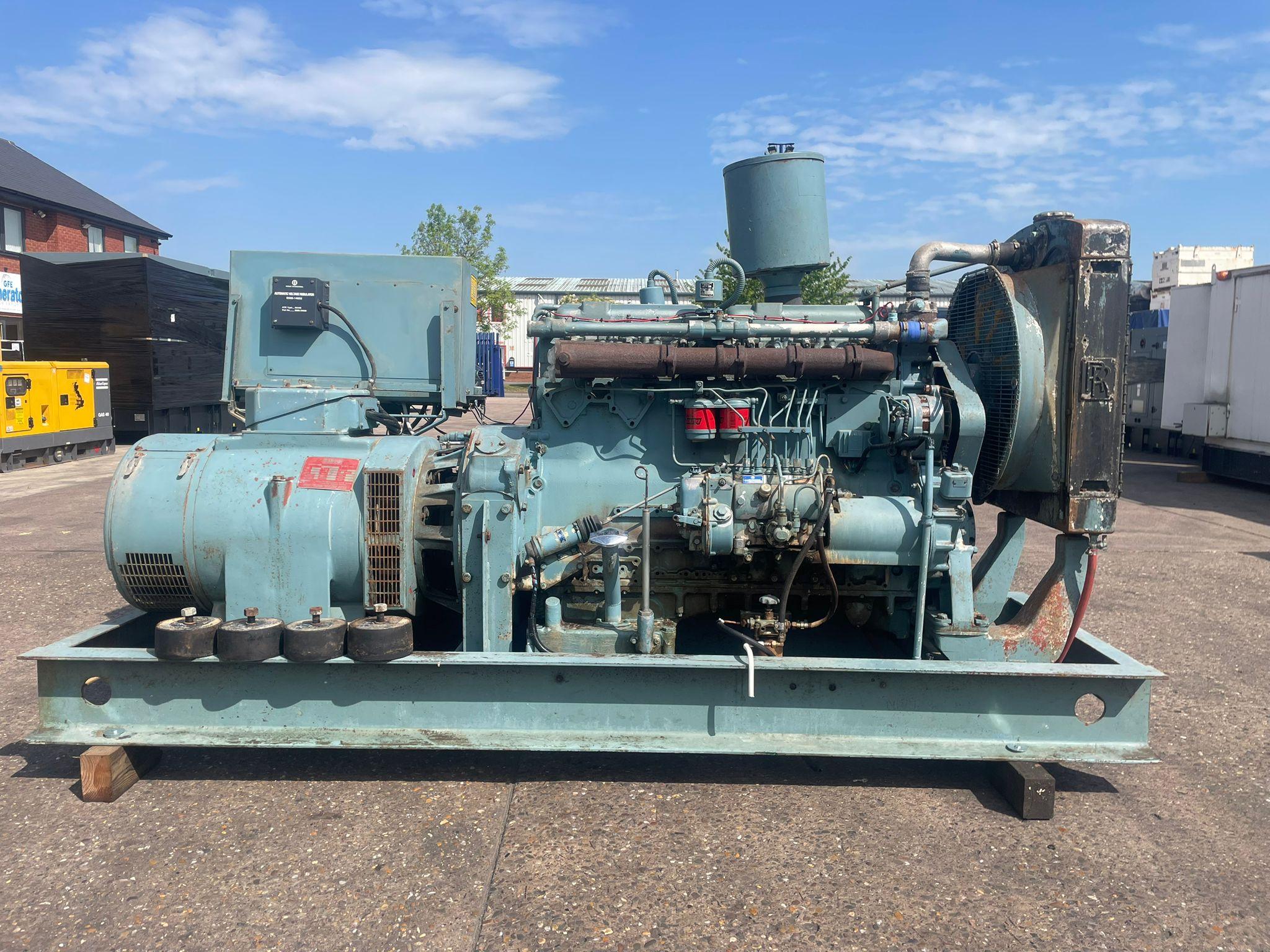 137.5kVA Dawson Keith Rolls Royce C6NFL Open Used Generator