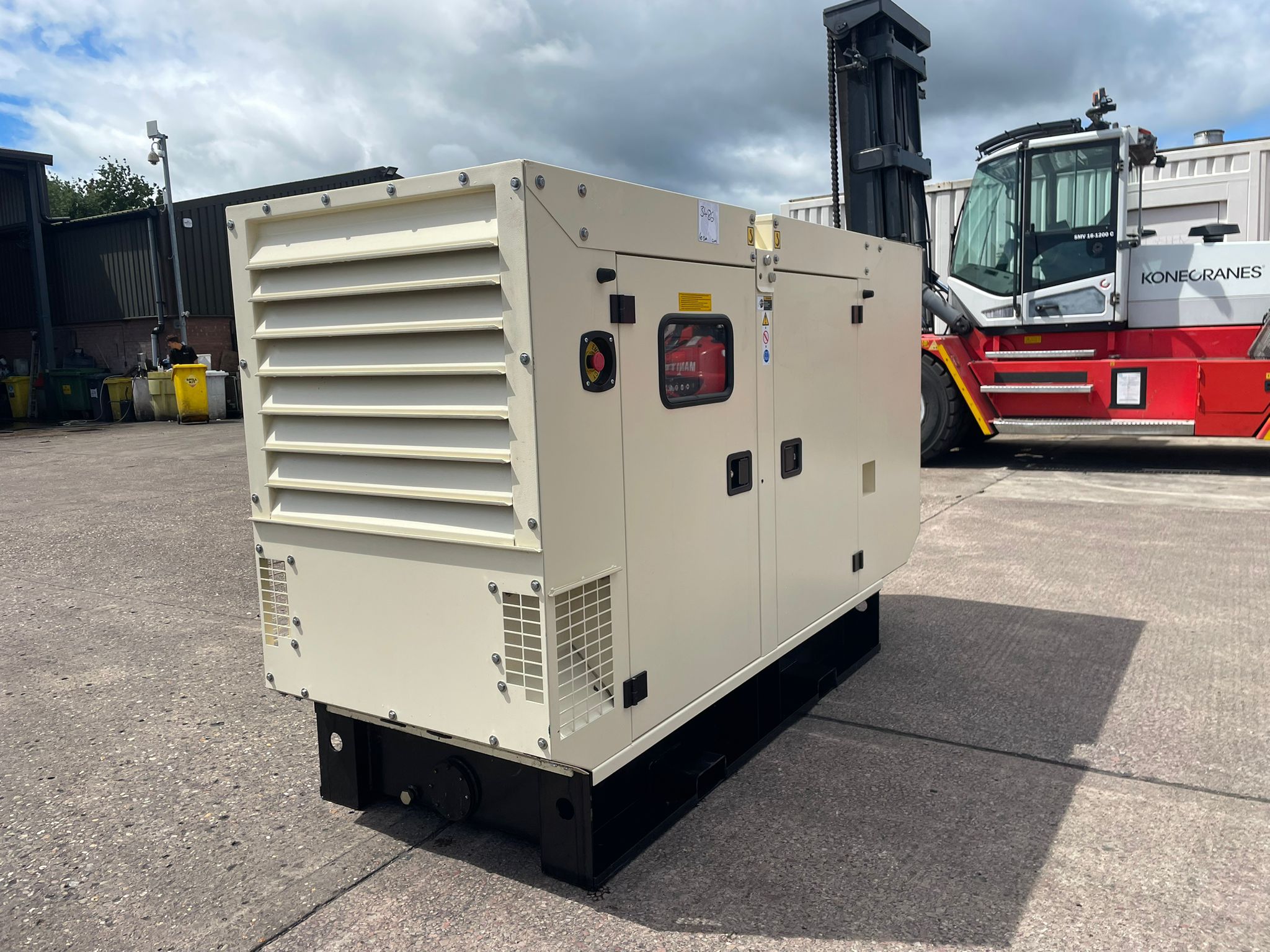66kVA AKSA ASM4 Cummins 4BTA3.9-G2 Canopied Used Generator
